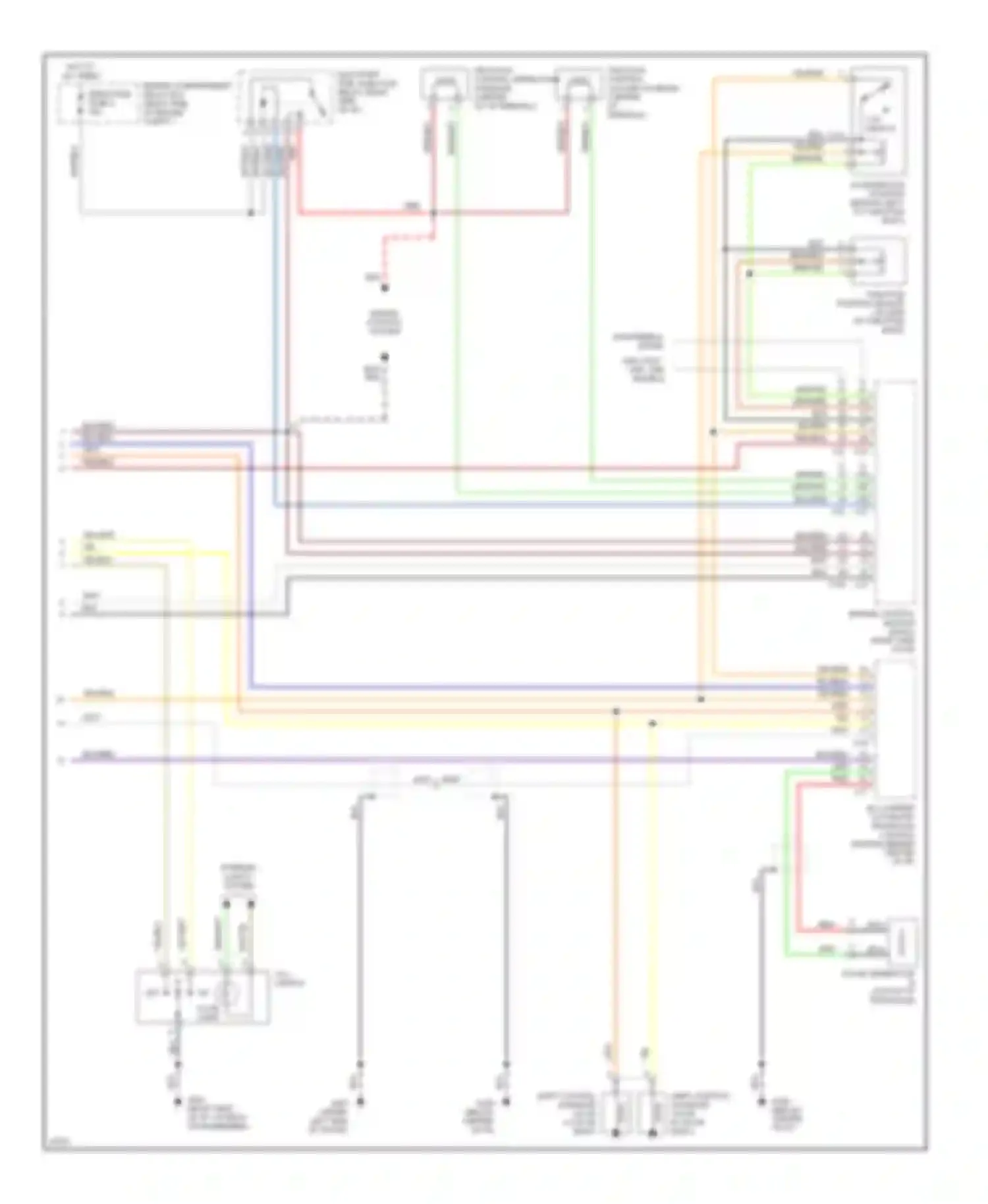 Diamante Mitsubishi I (1989-1997): Traction control circuit (2 of 2)