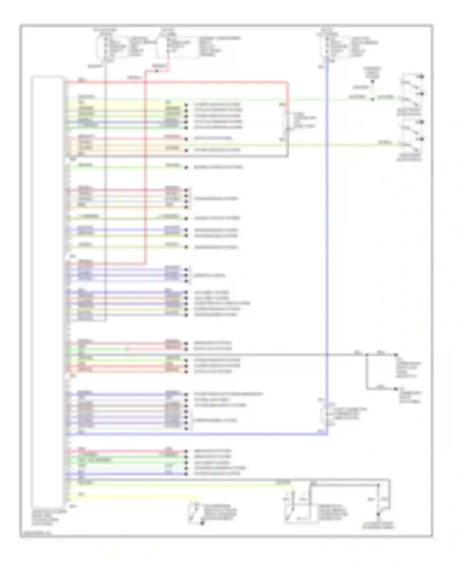 Diamante Mitsubishi II (1995-2005): Assist ecu circuit