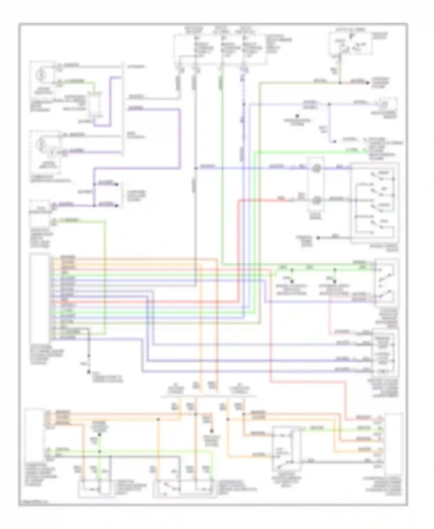 Diamante Mitsubishi II (1995-2005): Cruise control circuit