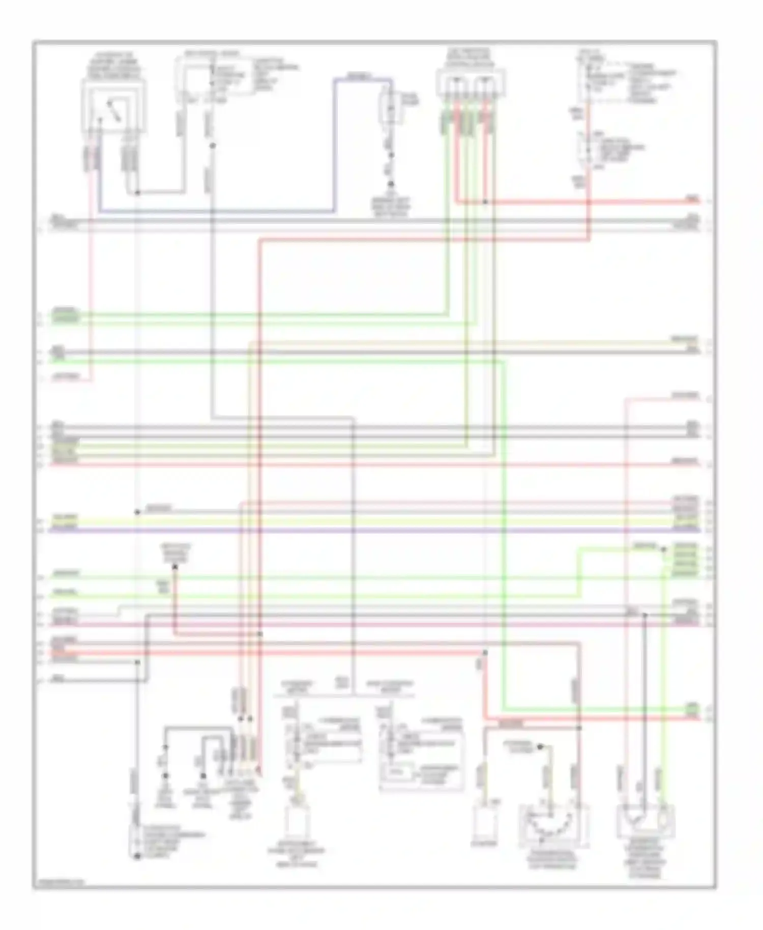 Diamante Mitsubishi II (1995-2005): Wiring diagram engine performance 3.5l (2 of 4)