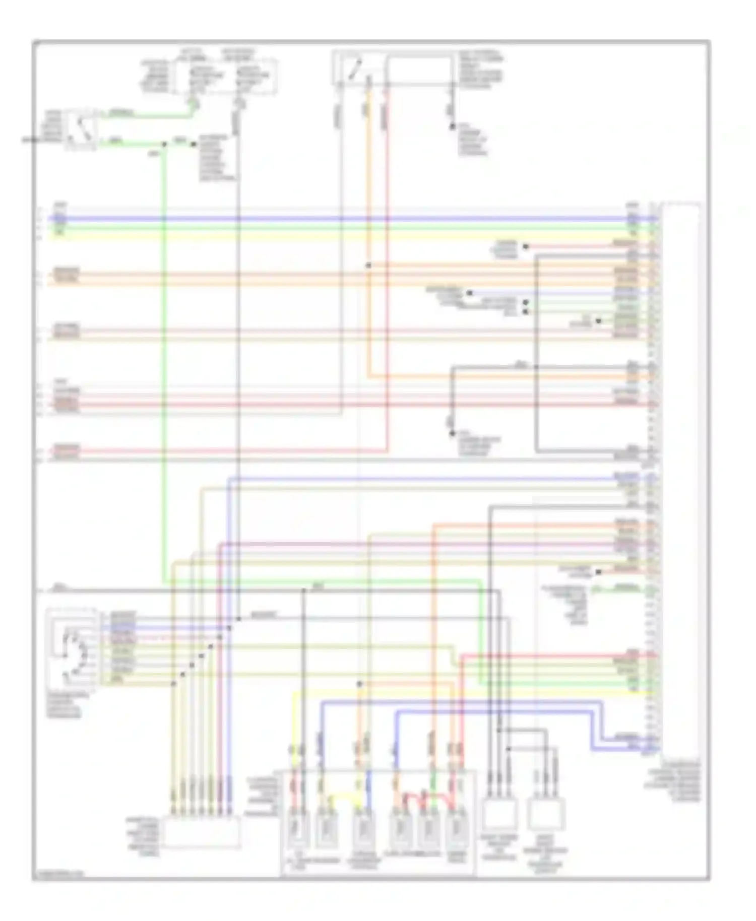 Diamante Mitsubishi II (1995-2005): Wiring diagram engine performance 3.5l (4 of 4)
