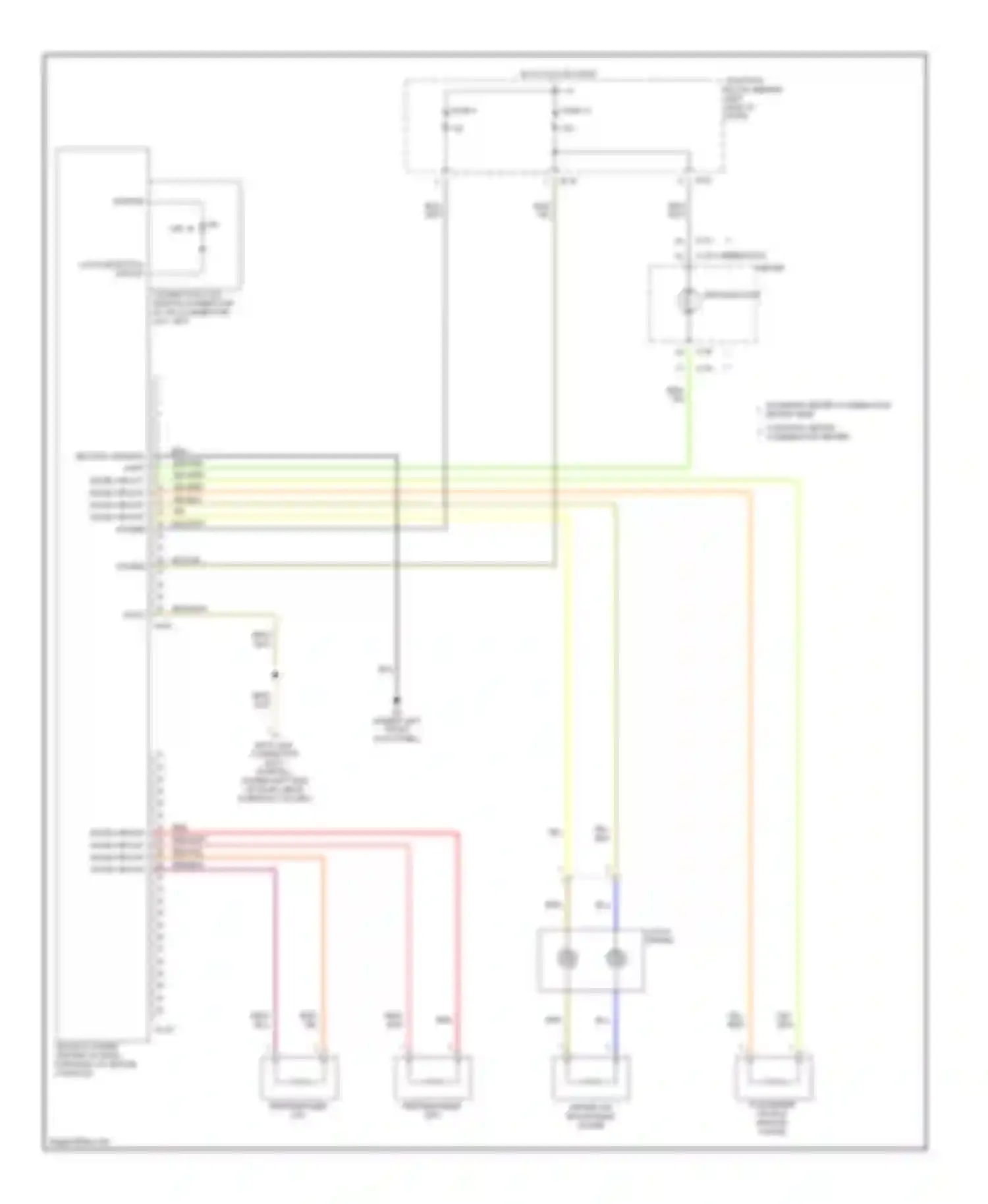 Diamante Mitsubishi II (1995-2005): Supplemental restraints circuit
