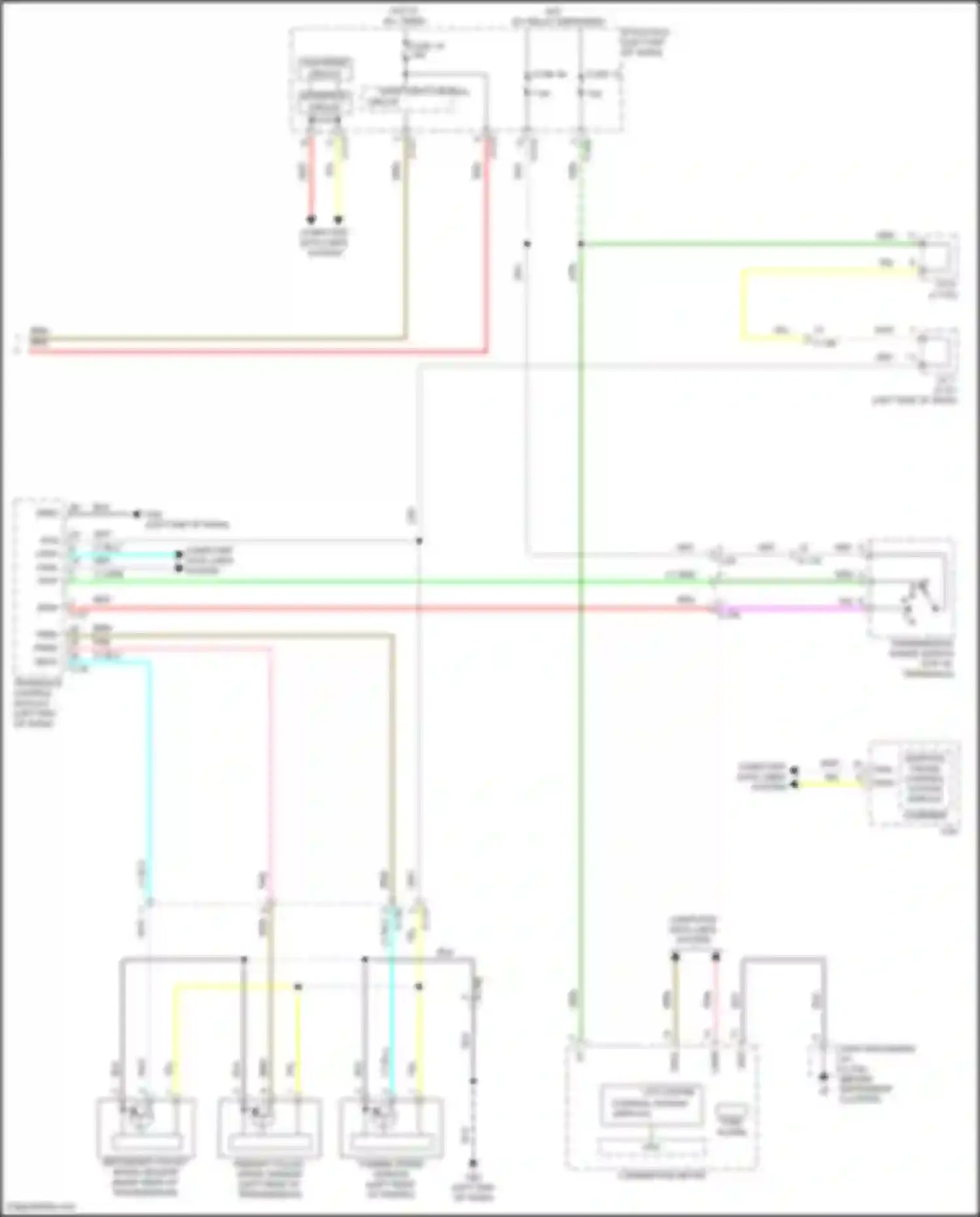 Wiring diagram a-110 for Mitsubishi Eclipse Cross I facelift (2020-2024) (7 of 16)