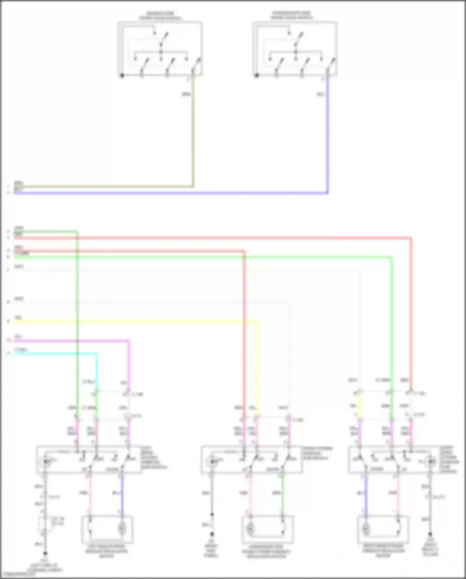 Wiring diagram c-129 for Mitsubishi Eclipse Cross I facelift (2020-2024) (9 of 9)