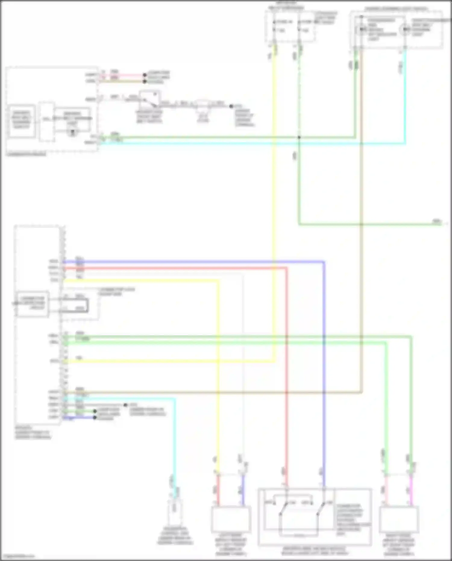 Wiring diagram c-138 for Mitsubishi Eclipse Cross I facelift (2020-2024) (7 of 7)