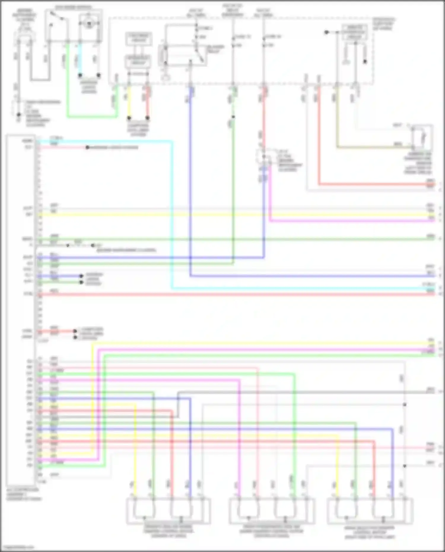 Wiring diagram c-402 for Mitsubishi Eclipse Cross I facelift (2020-2024) (1 of 40)