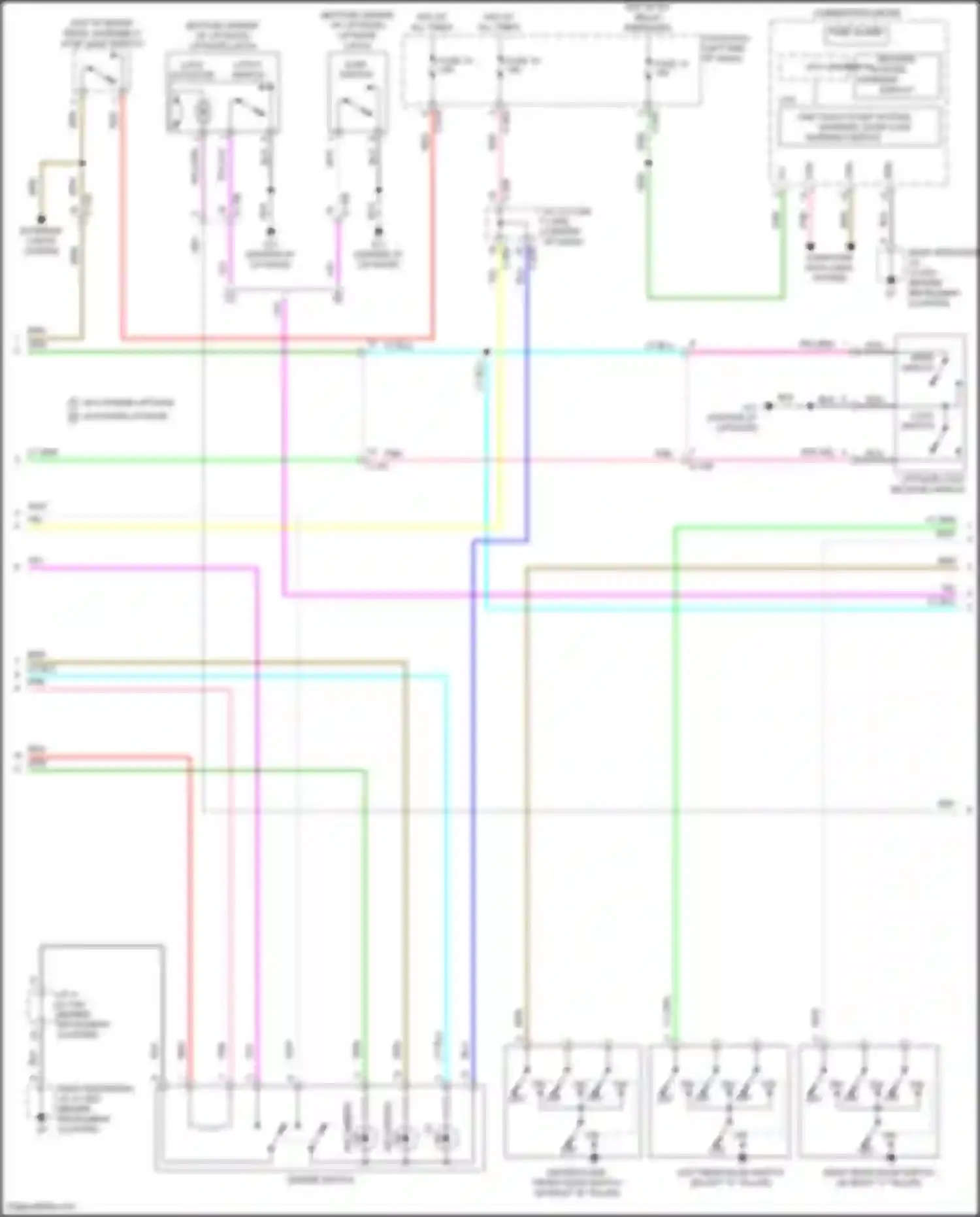 Wiring diagram c-402 for Mitsubishi Eclipse Cross I facelift (2020-2024) (35 of 40)