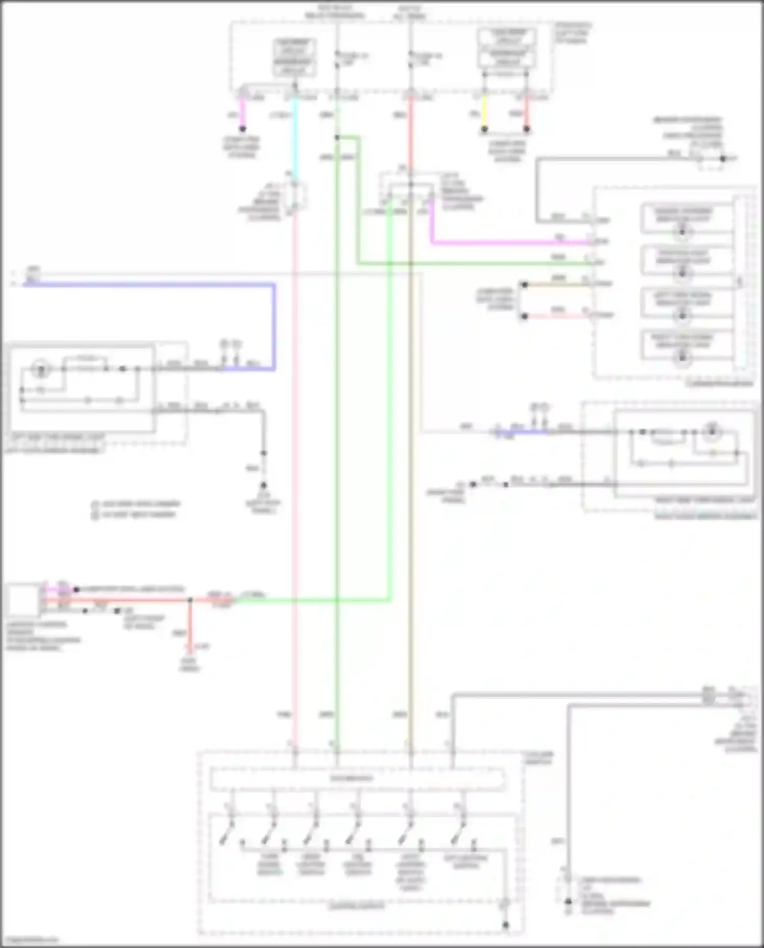 Wiring diagram c-403 for Mitsubishi Eclipse Cross I facelift (2020-2024) (14 of 34)
