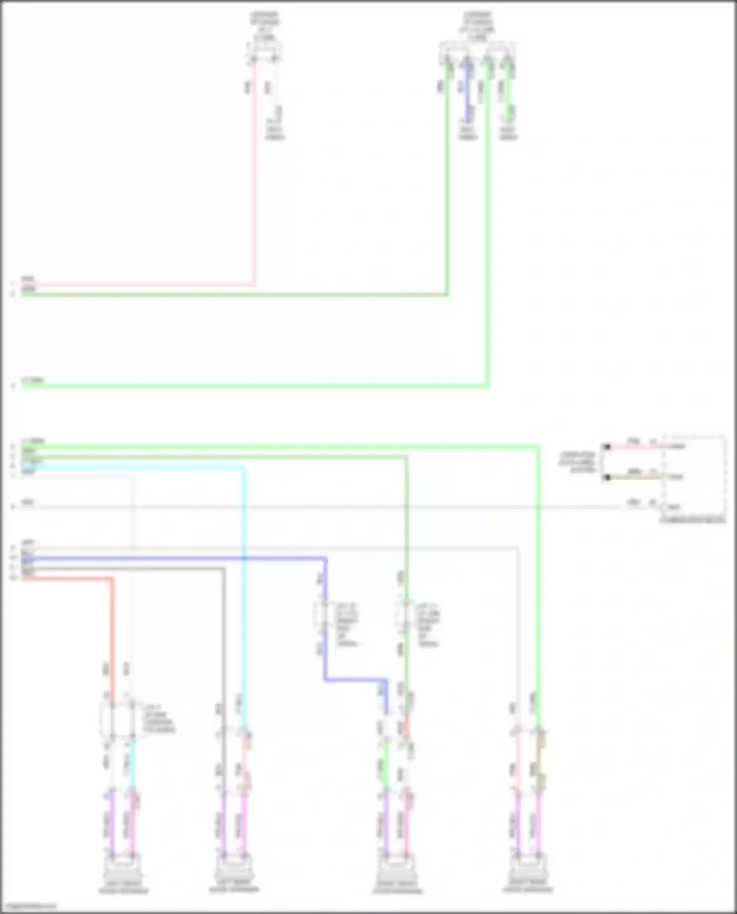 Wiring diagram d-127 for Mitsubishi Eclipse Cross I facelift (2020-2024) (10 of 10)