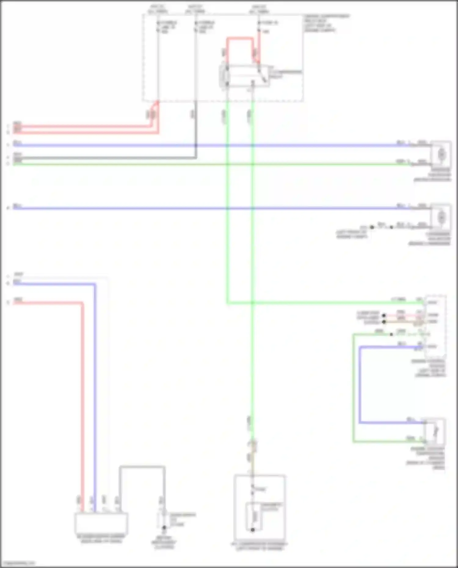 Wiring diagram engine control module for Mitsubishi Eclipse Cross I facelift (2020-2024) (1 of 14)