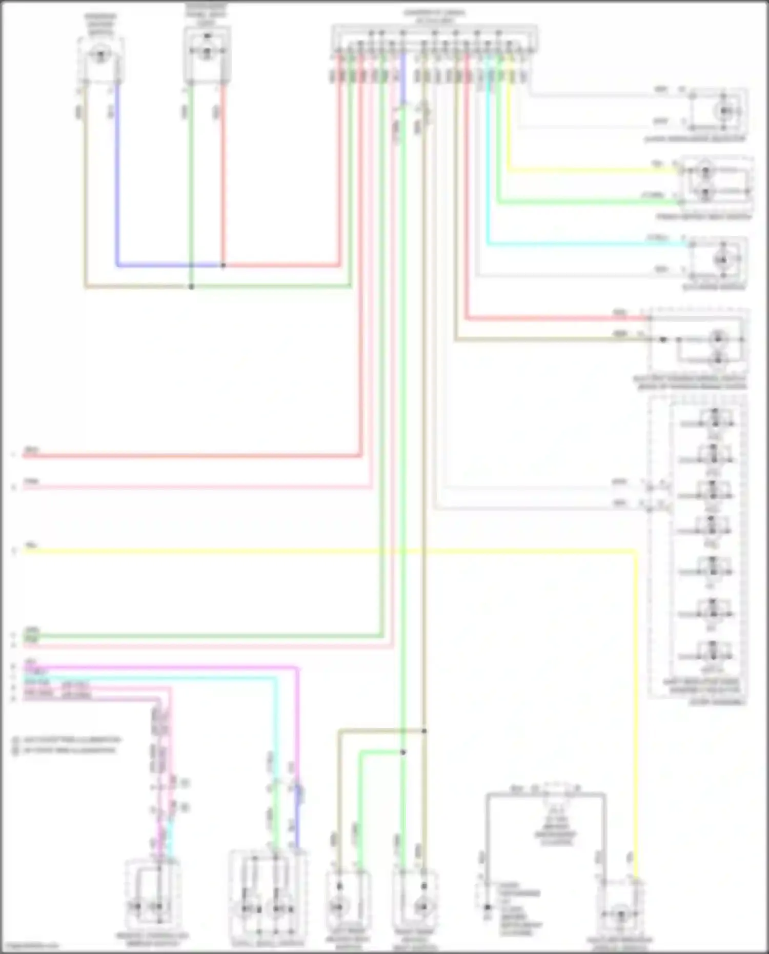 Wiring diagram f-26 for Mitsubishi Eclipse Cross I facelift (2020-2024) (3 of 4)