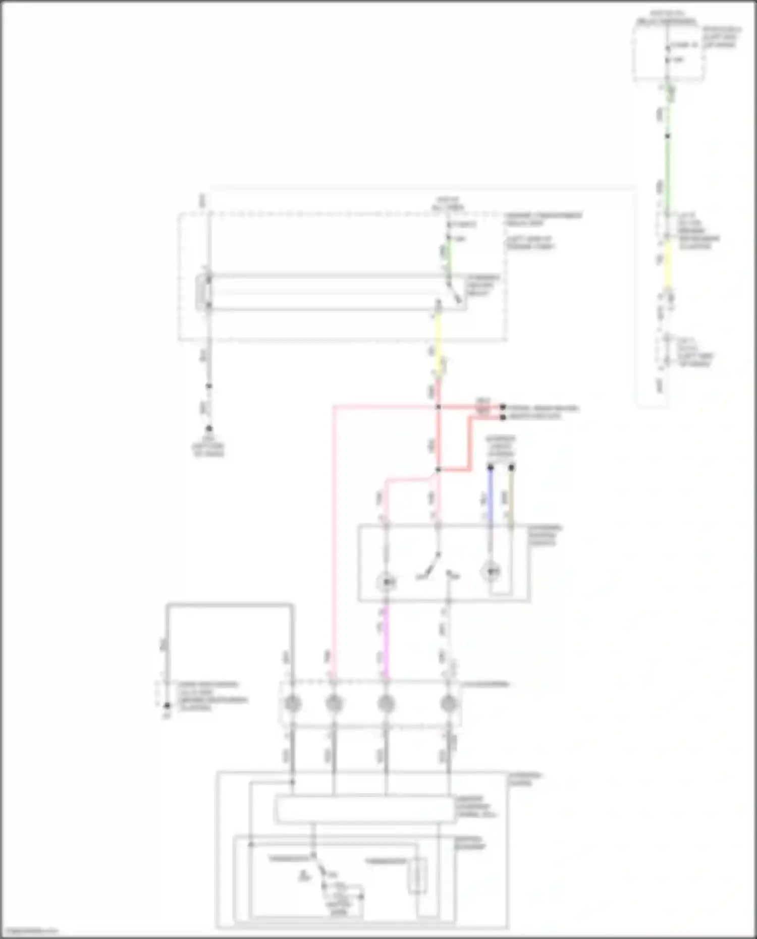 Wiring diagram grn for Mitsubishi Eclipse Cross I facelift (2020-2024) (17 of 101)