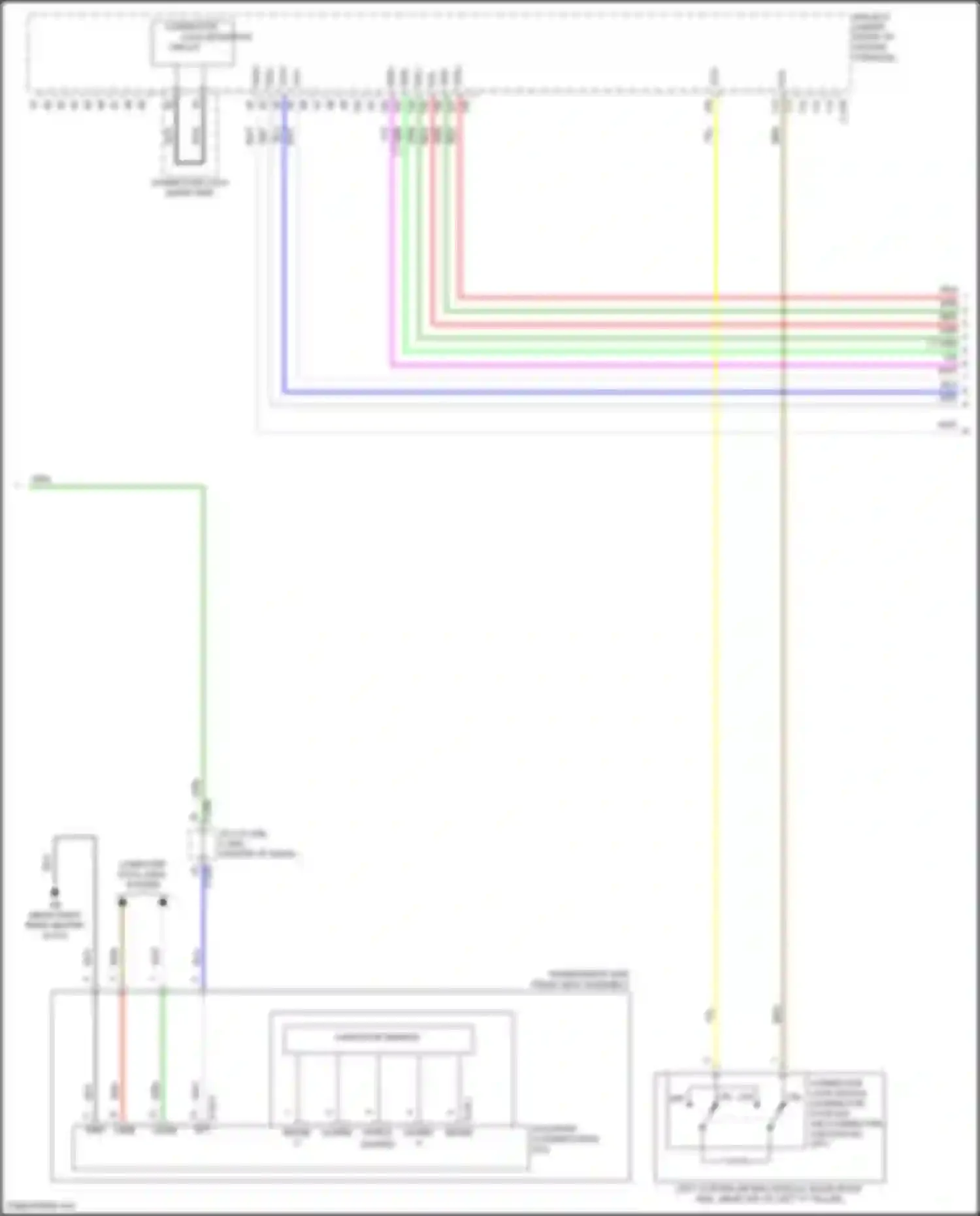 Wiring diagram gry for Mitsubishi Eclipse Cross I facelift (2020-2024) (28 of 89)