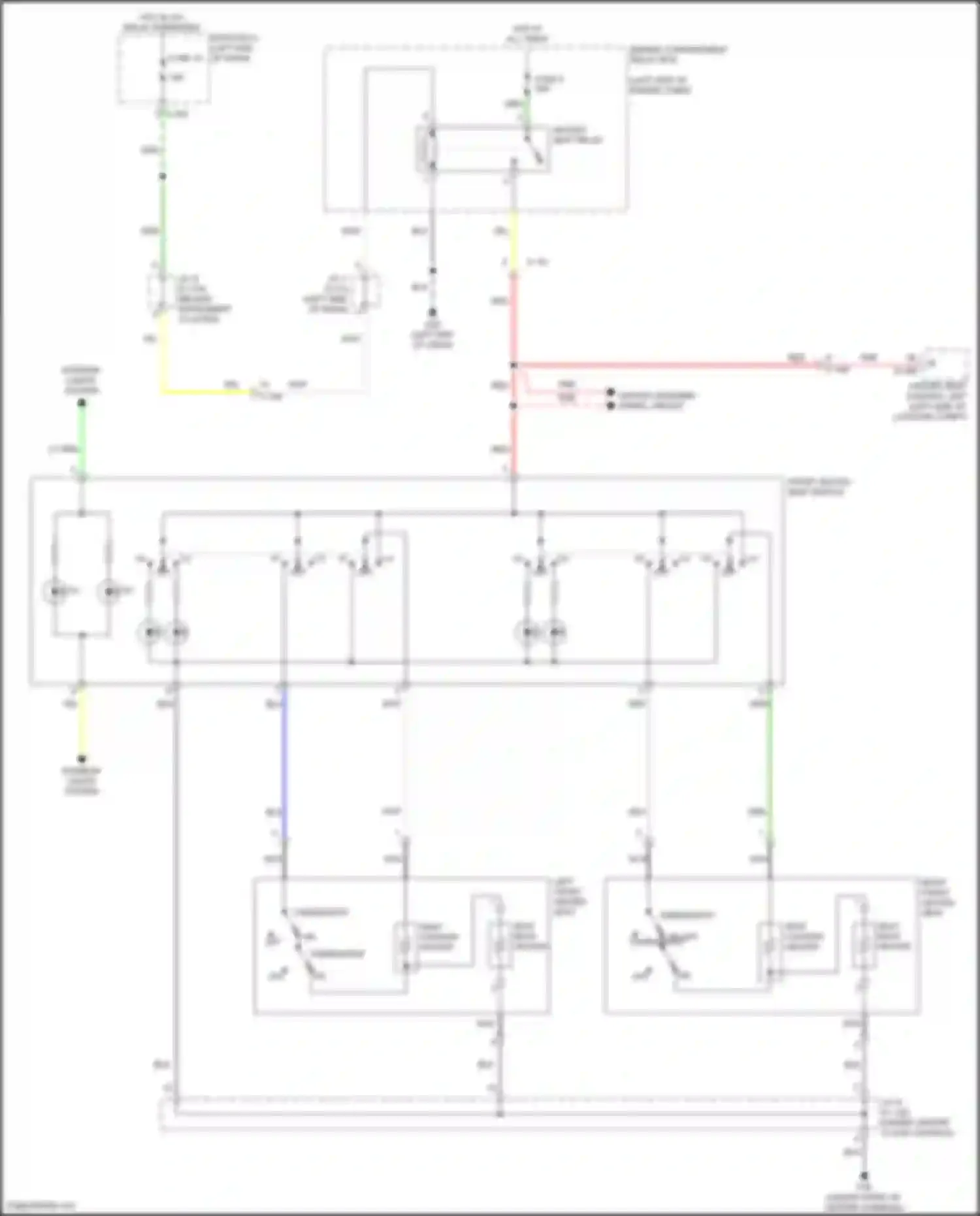 Wiring diagram nca for Mitsubishi Eclipse Cross I facelift (2020-2024) (4 of 65)