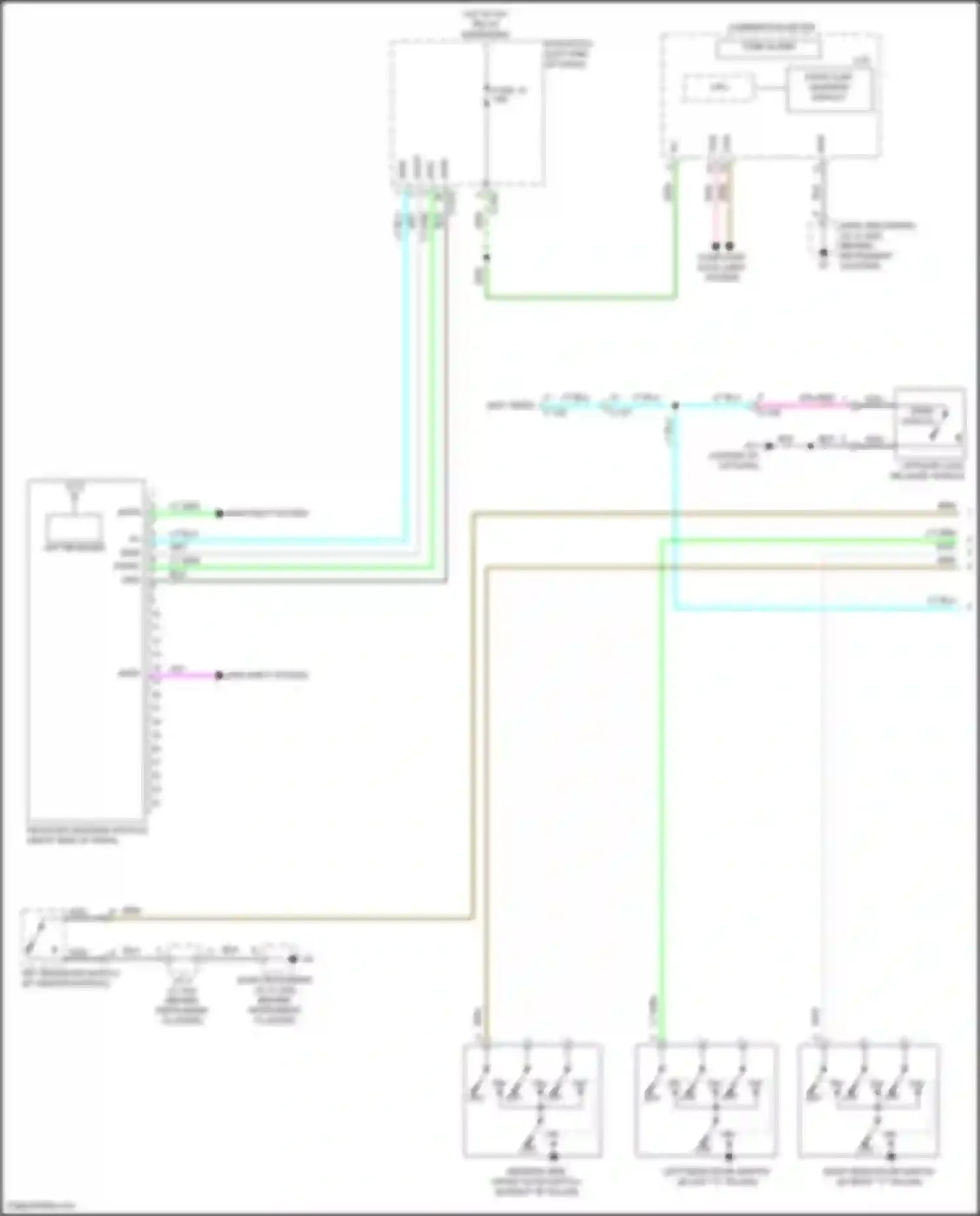 Wiring diagram nca for Mitsubishi Eclipse Cross I facelift (2020-2024) (59 of 65)