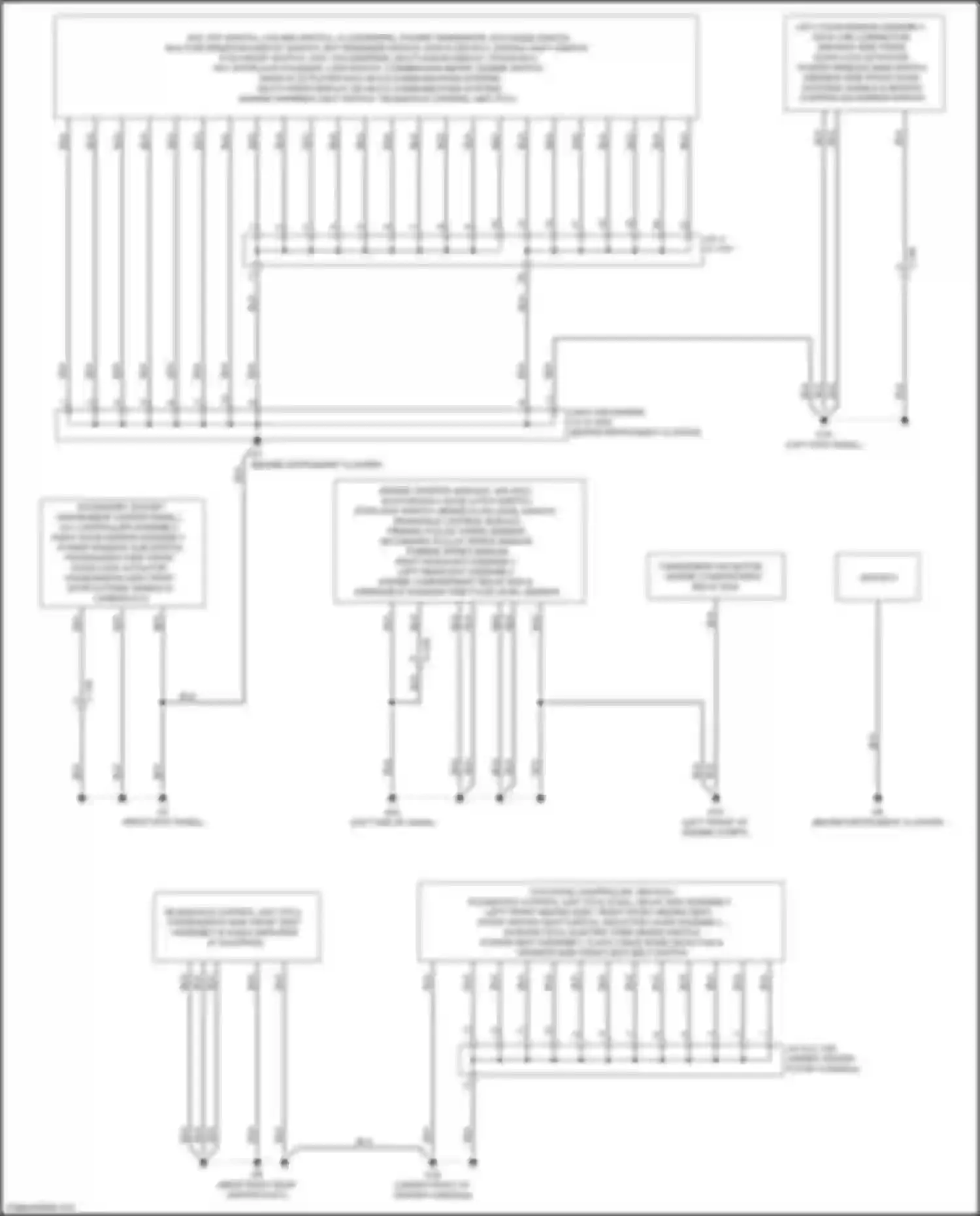 Eclipse Cross Mitsubishi I (2017-2022): Ground distribution circuit (2 of 2)