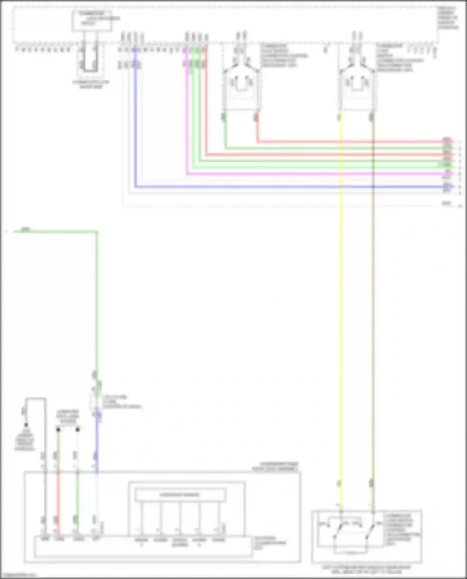 Eclipse Cross Mitsubishi I (2017-2022): Supplemental restraints circuit (3 of 5)
