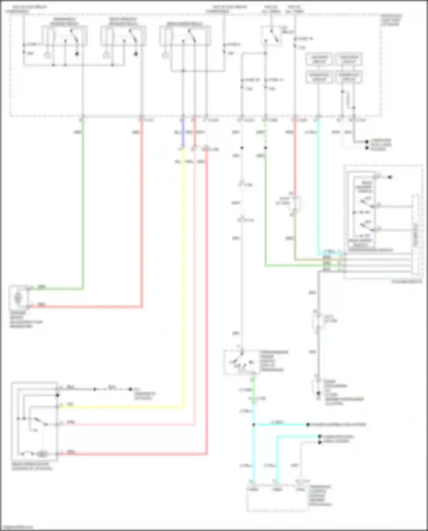 Wiring diagram brn for Mitsubishi Eclipse Cross I (2017-2022) (69 of 79)