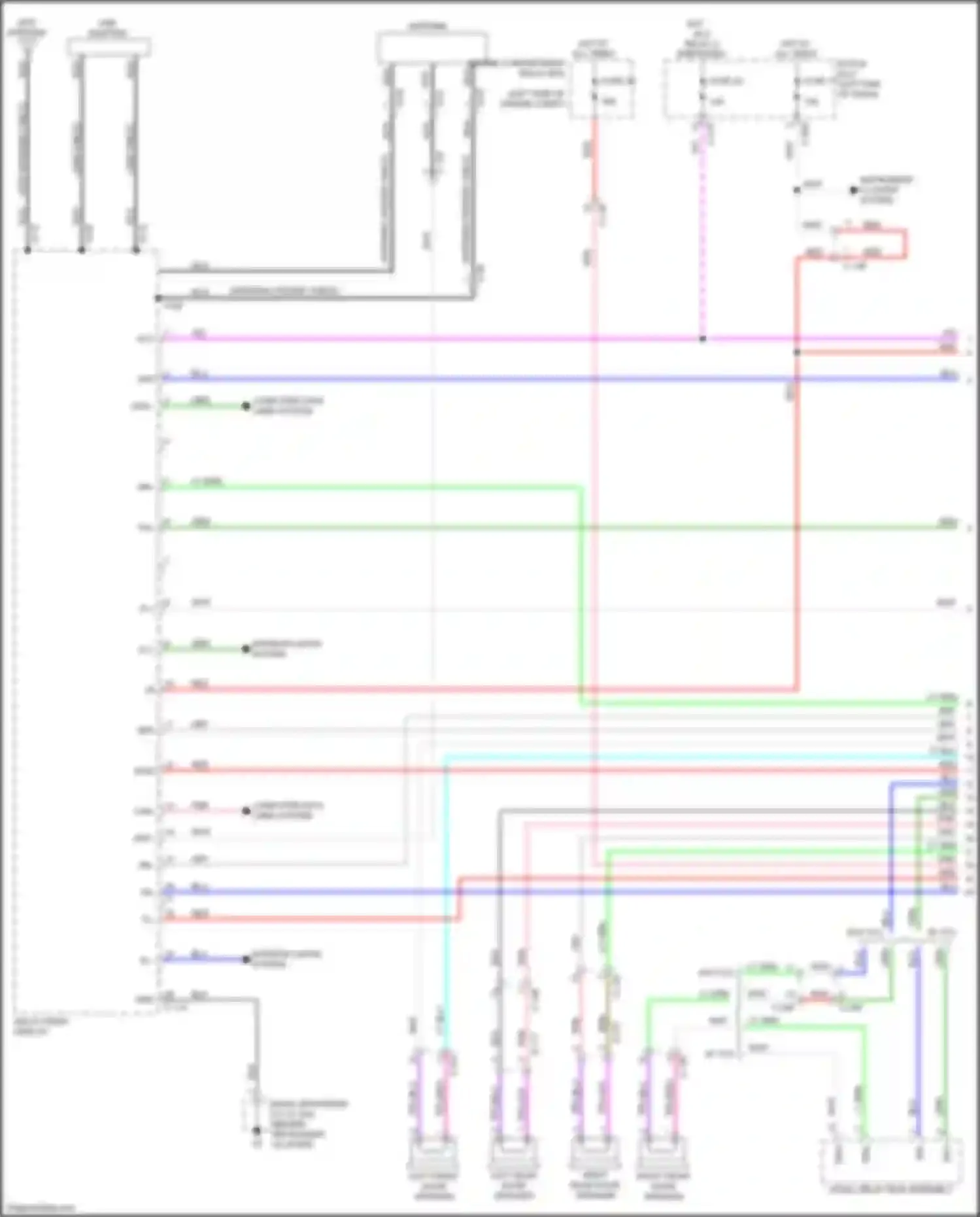 Wiring diagram c-149 for Mitsubishi Eclipse Cross I (2017-2022) (10 of 15)