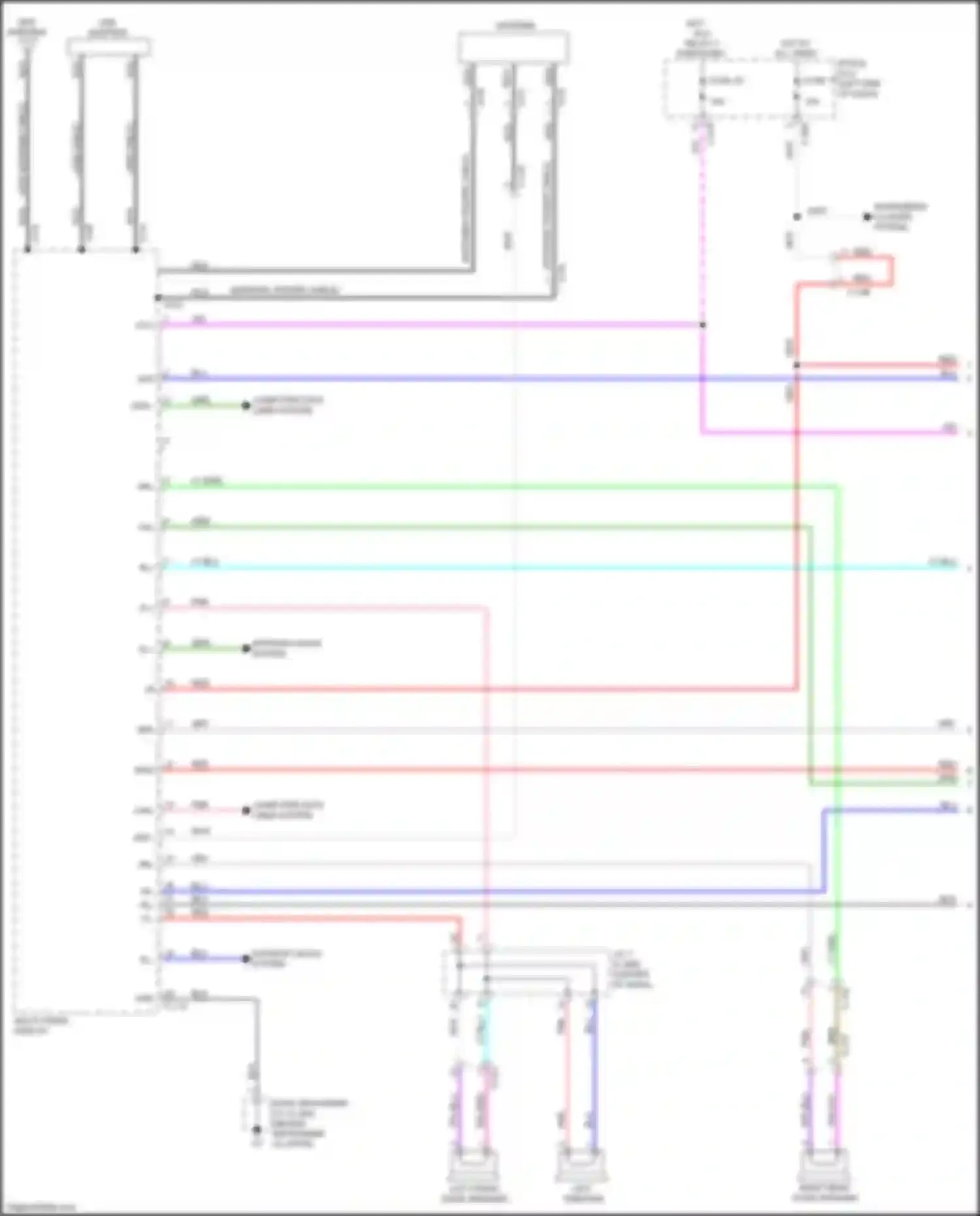 Wiring diagram c-149 for Mitsubishi Eclipse Cross I (2017-2022) (14 of 15)