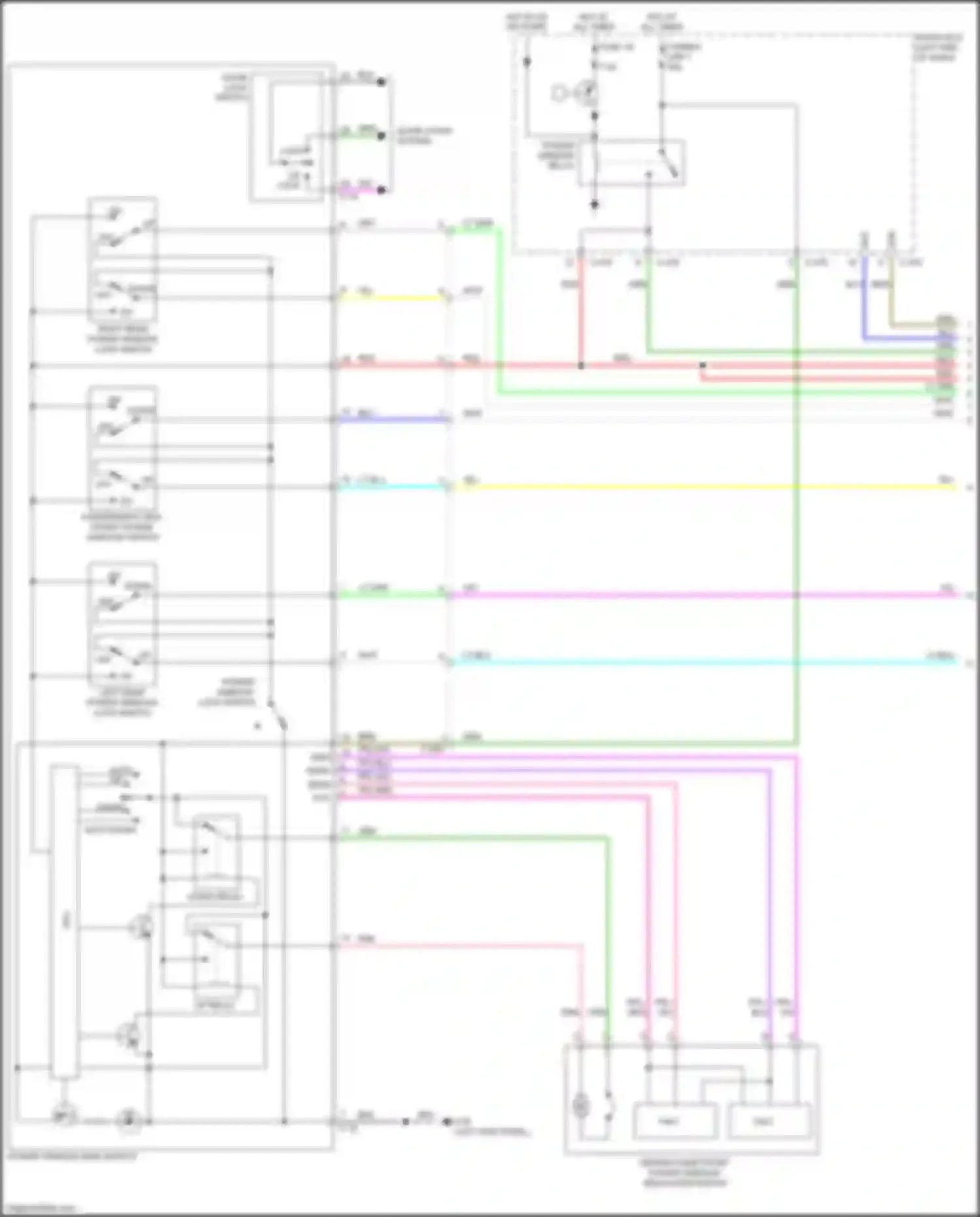 Wiring diagram c-416 for Mitsubishi Eclipse Cross I (2017-2022) (9 of 9)
