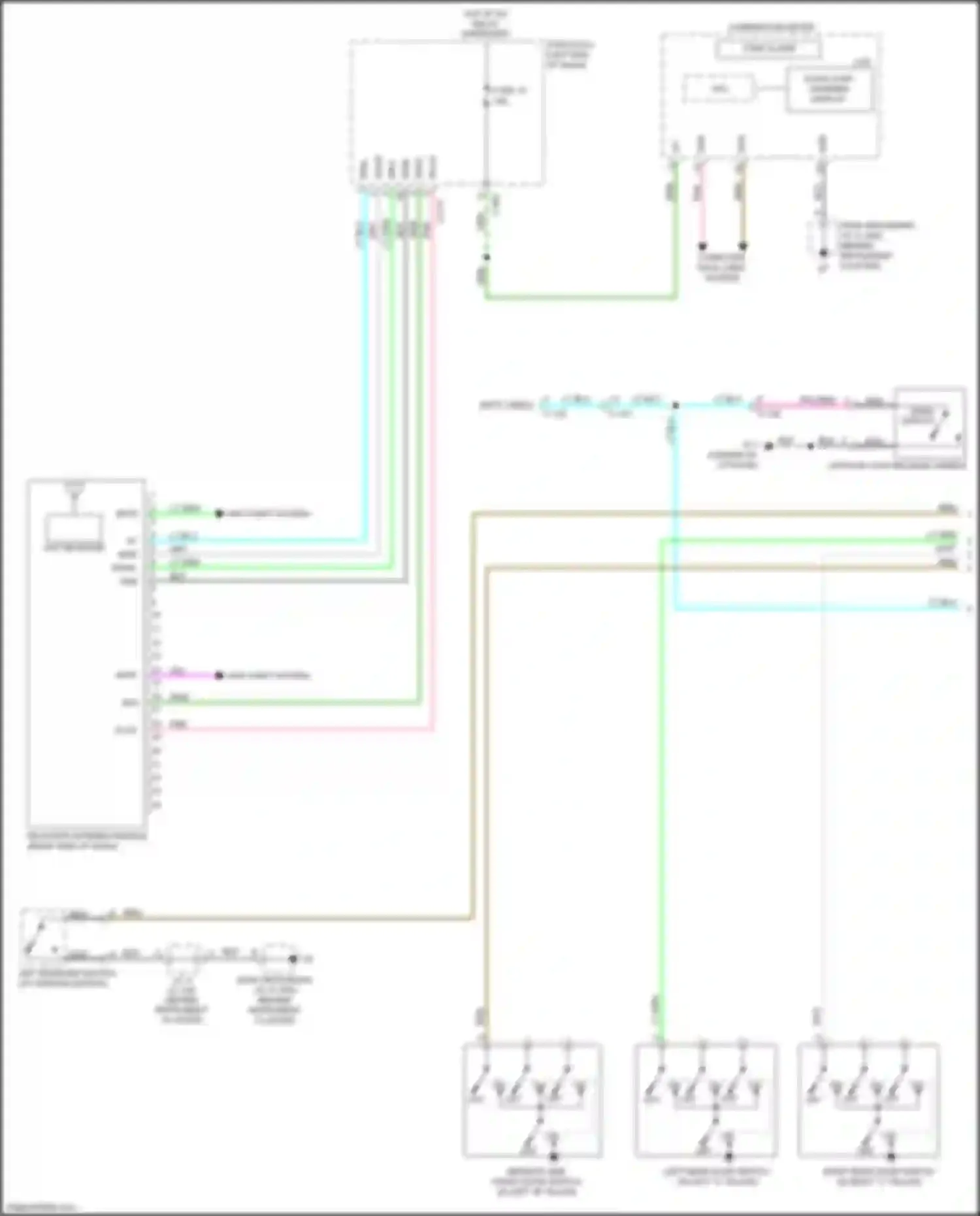 Wiring diagram can l for Mitsubishi Eclipse Cross I (2017-2022) (6 of 6)