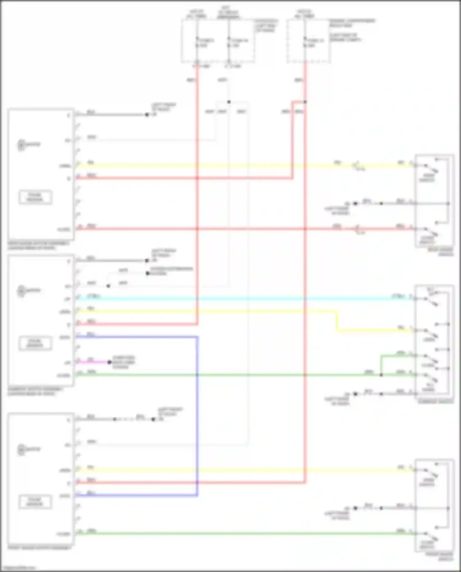 Wiring diagram computer data lines system for Mitsubishi Eclipse Cross I (2017-2022) (37 of 68)