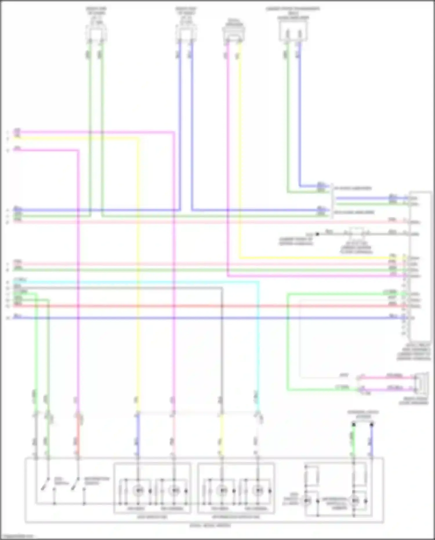 Wiring diagram dfr- for Mitsubishi Eclipse Cross I (2017-2022) (1 of 1)
