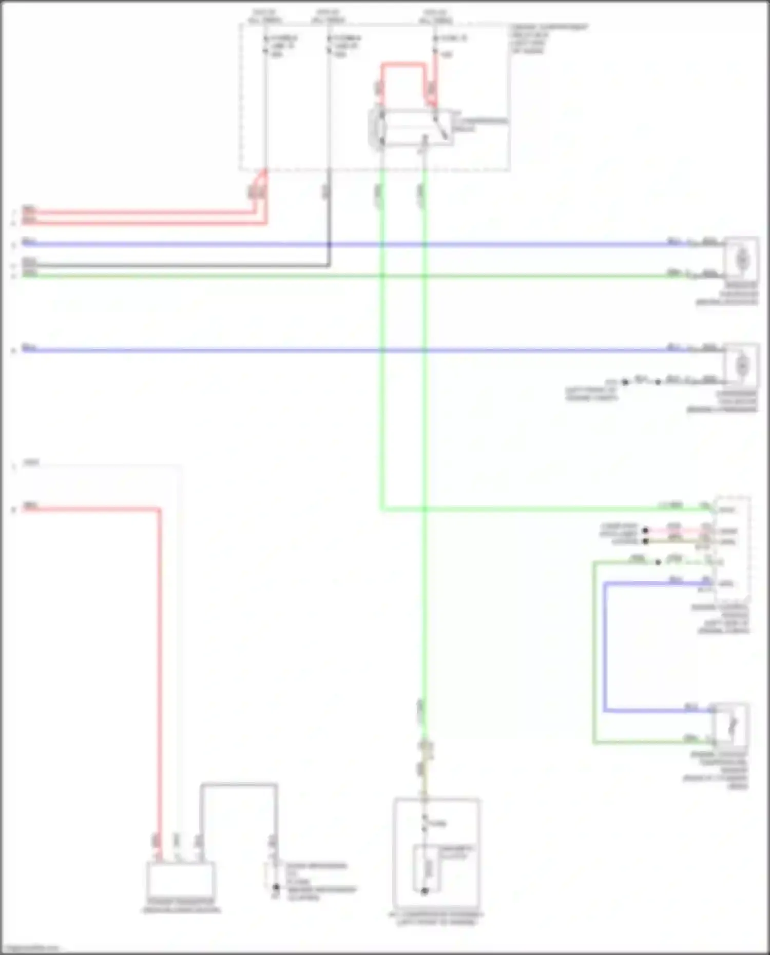 Wiring diagram hot at all times for Mitsubishi Eclipse Cross I (2017-2022) (14 of 57)