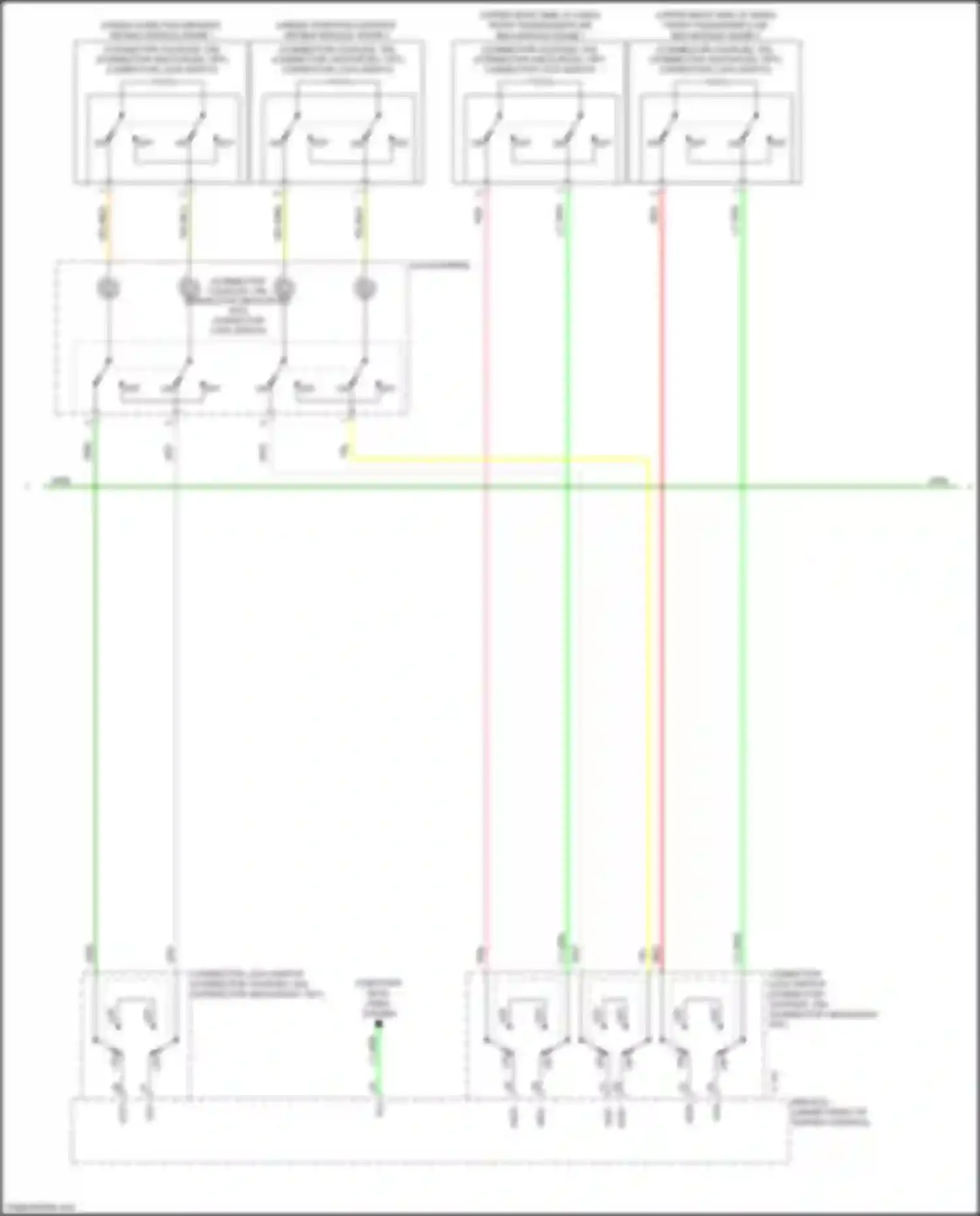 Wiring diagram off on for Mitsubishi Eclipse Cross I (2017-2022) (6 of 8)