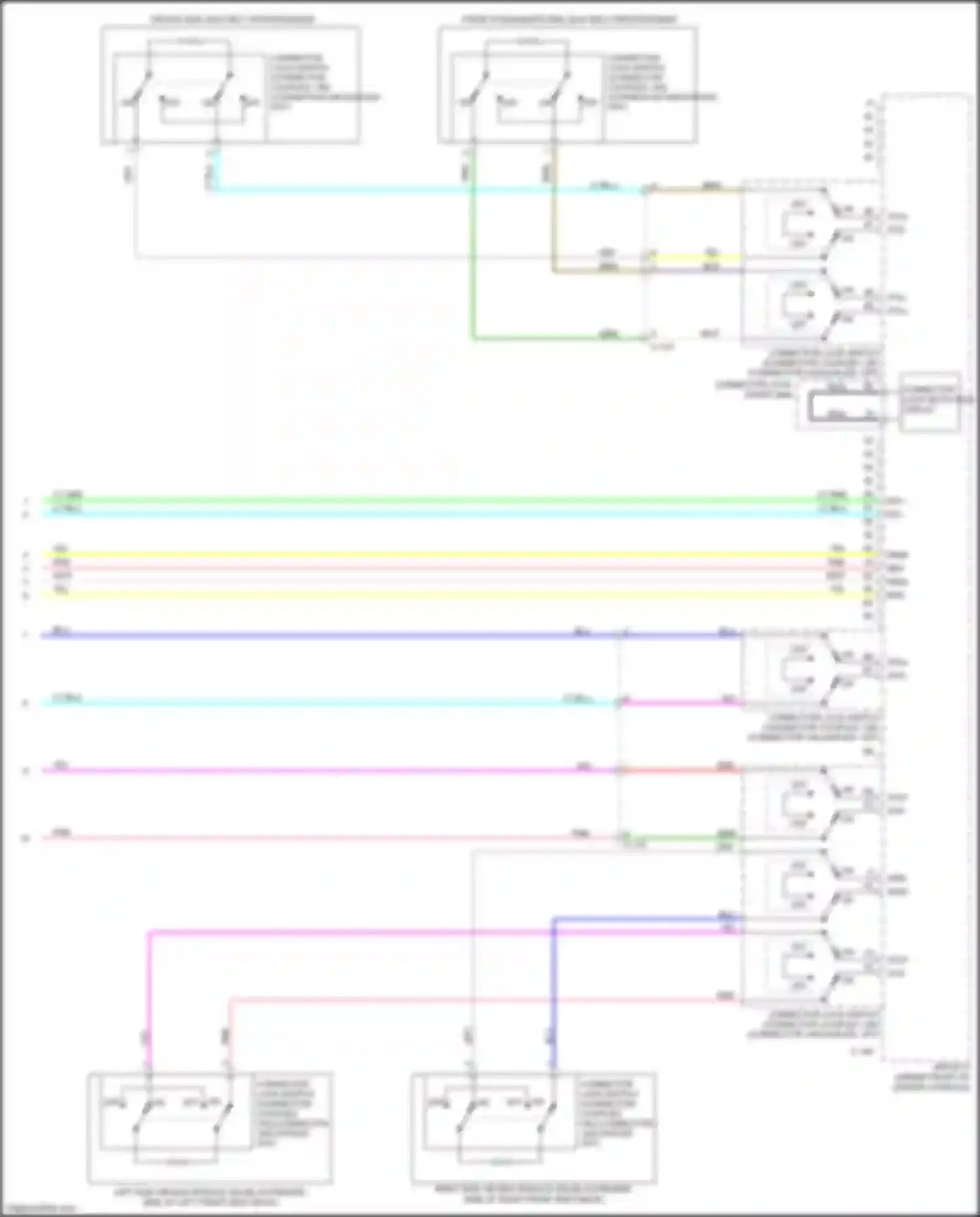 Wiring diagram pbs- for Mitsubishi Eclipse Cross I (2017-2022) (2 of 2)
