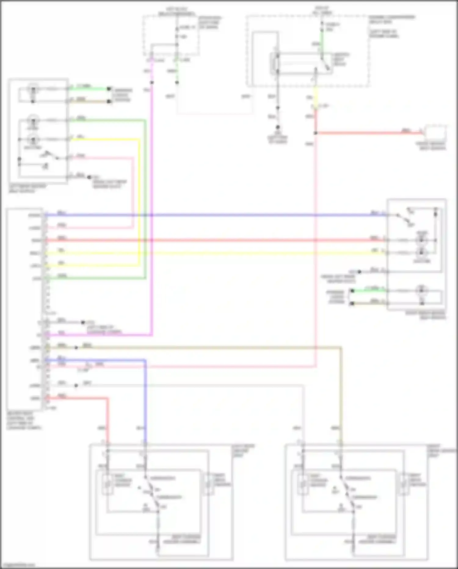 Wiring diagram pnk for Mitsubishi Eclipse Cross I (2017-2022) (40 of 82)