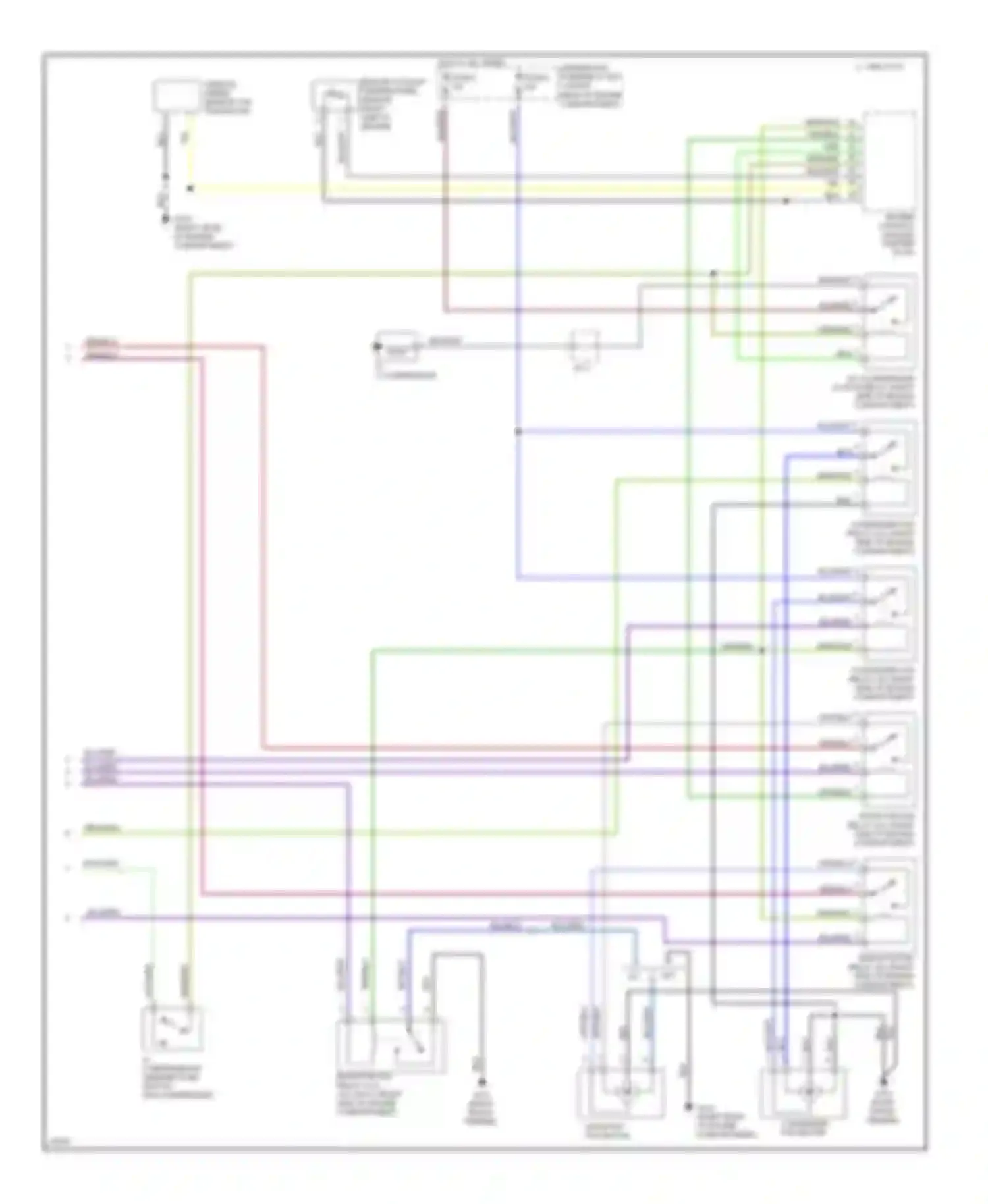 Eclipse Mitsubishi II (1994-1999): 2.4l, a/c circuit (2 of 2)