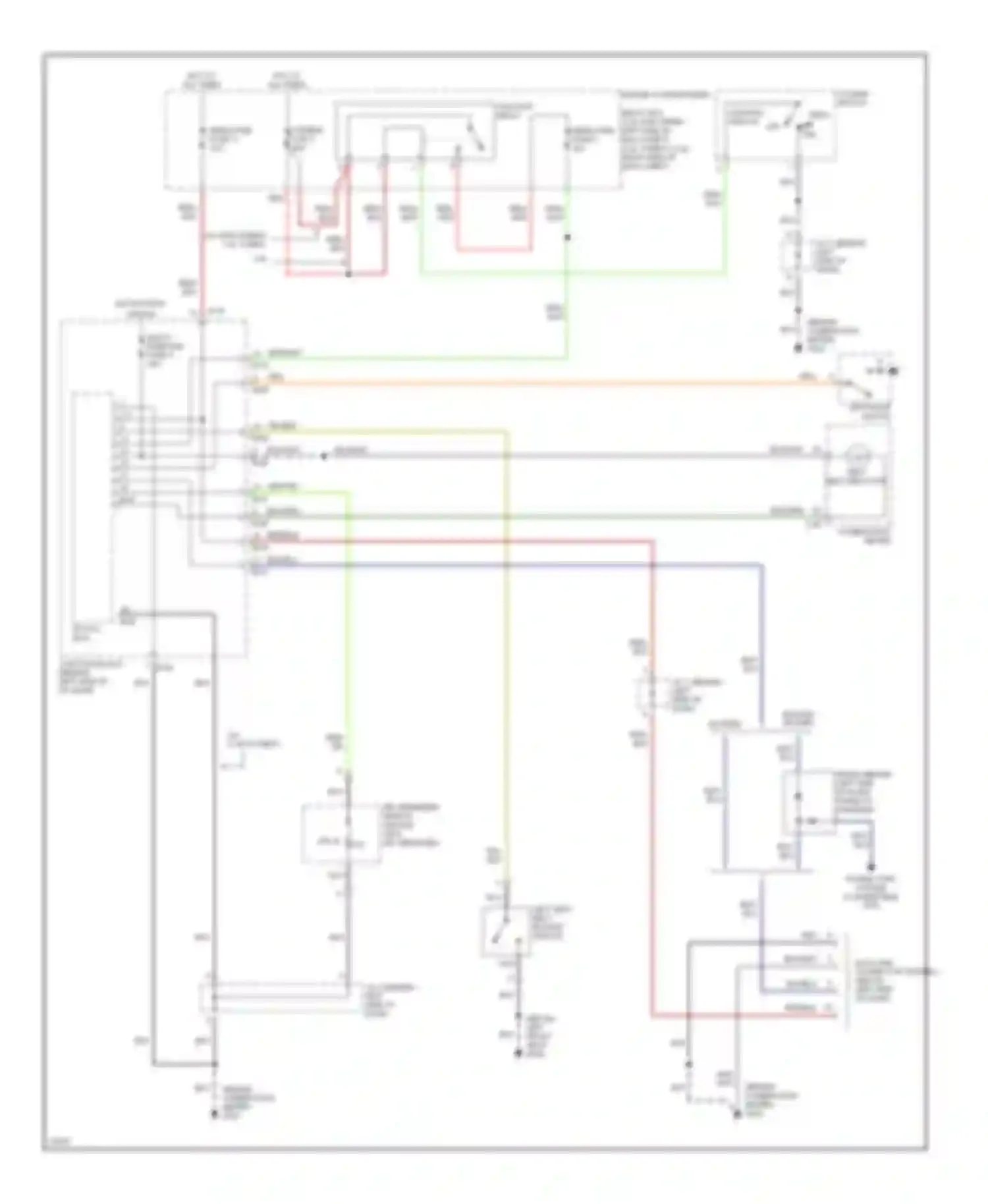 Wiring diagram 53 c-04 for Mitsubishi Eclipse II (1994-1999) (1 of 1)