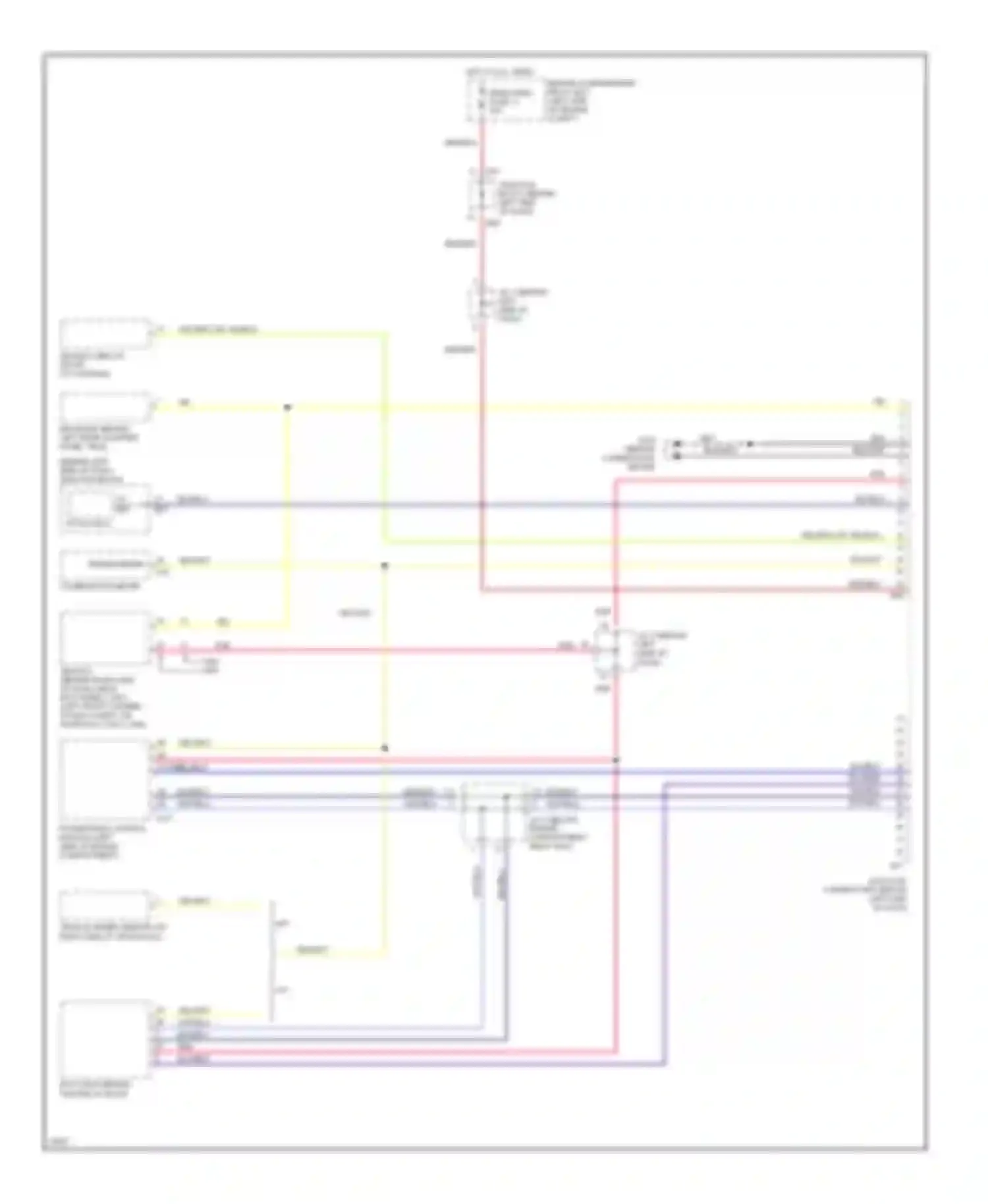 Wiring diagram etacs-ecu for Mitsubishi Eclipse II (1994-1999) (1 of 10)
