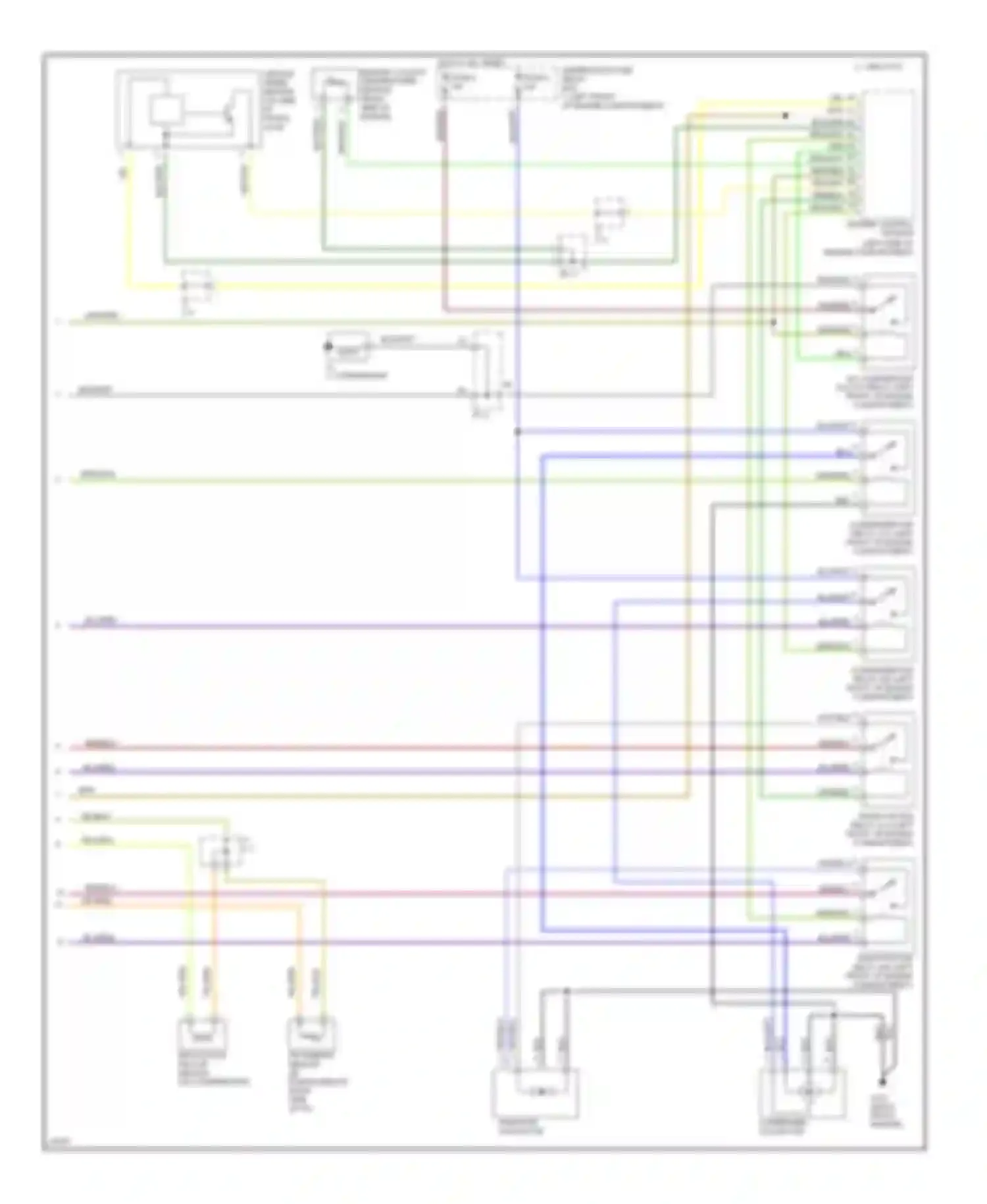 Wiring diagram j/c 2 for Mitsubishi Eclipse II (1994-1999) (2 of 4)
