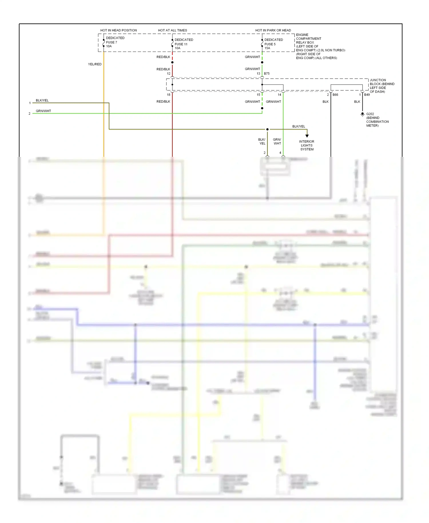 Mitsubishi Eclipse II (1994-1999) m/t wiring diagram  (7 of 9)