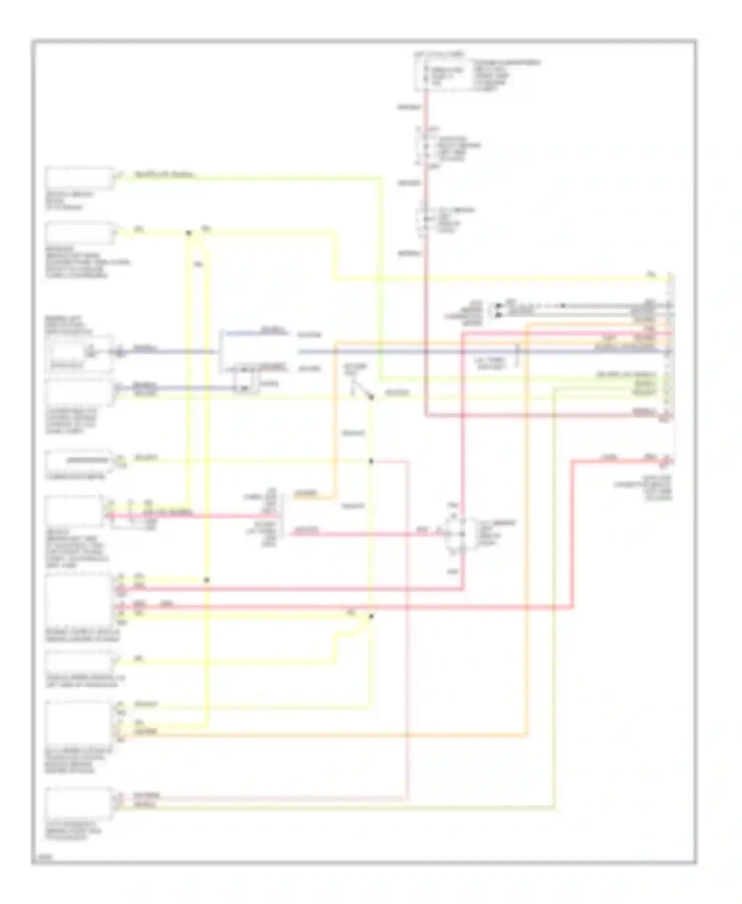 Wiring diagram red for Mitsubishi Eclipse II (1994-1999) (6 of 45)