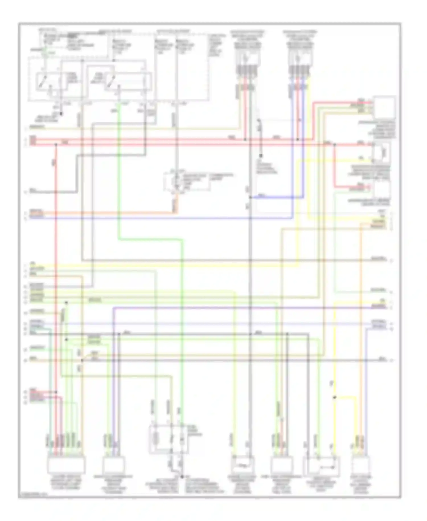 Wiring diagram fuel pump module for Mitsubishi Eclipse III (1999-2005) (3 of 6)