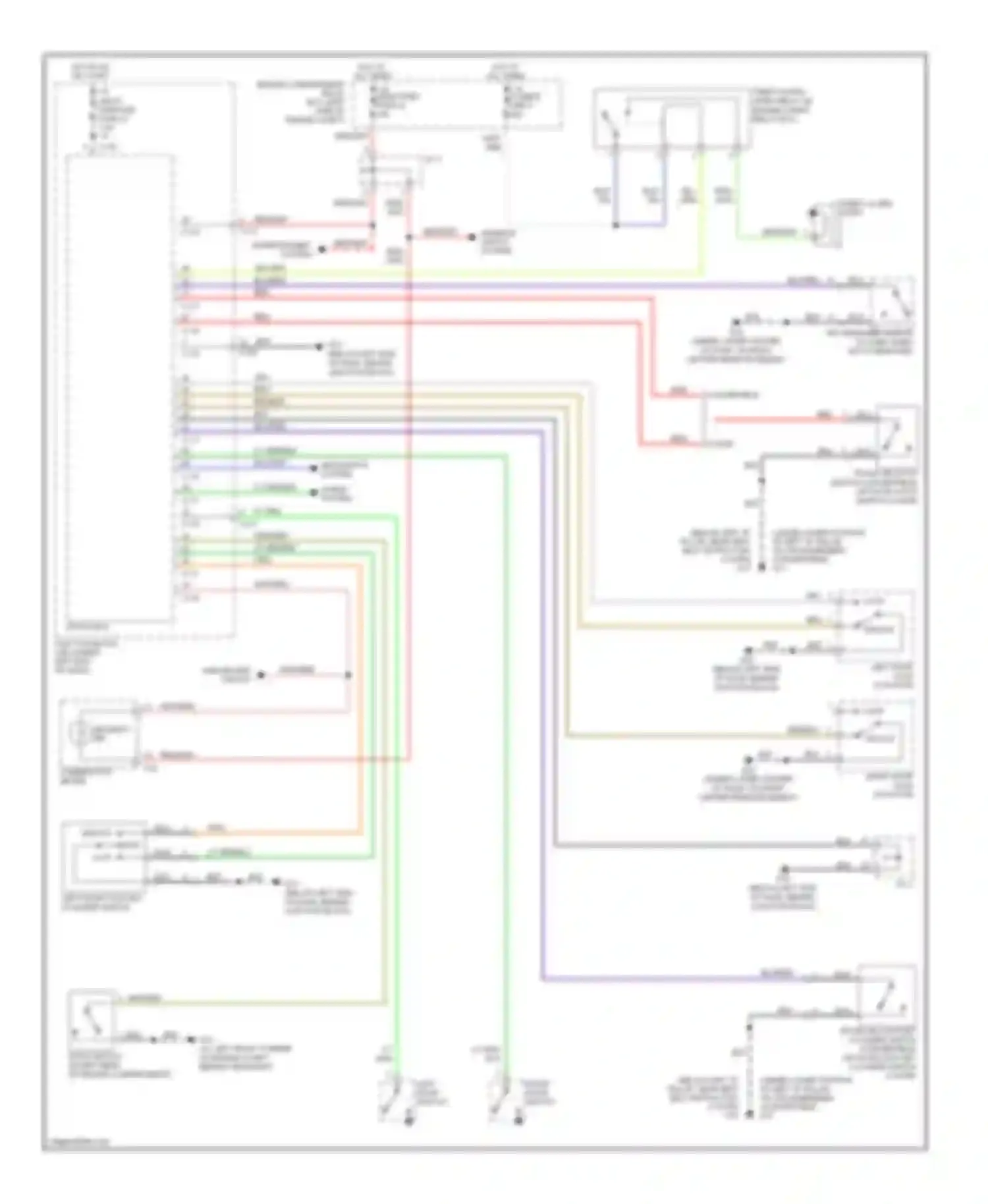Wiring diagram grn for Mitsubishi Eclipse III (1999-2005) (10 of 46)