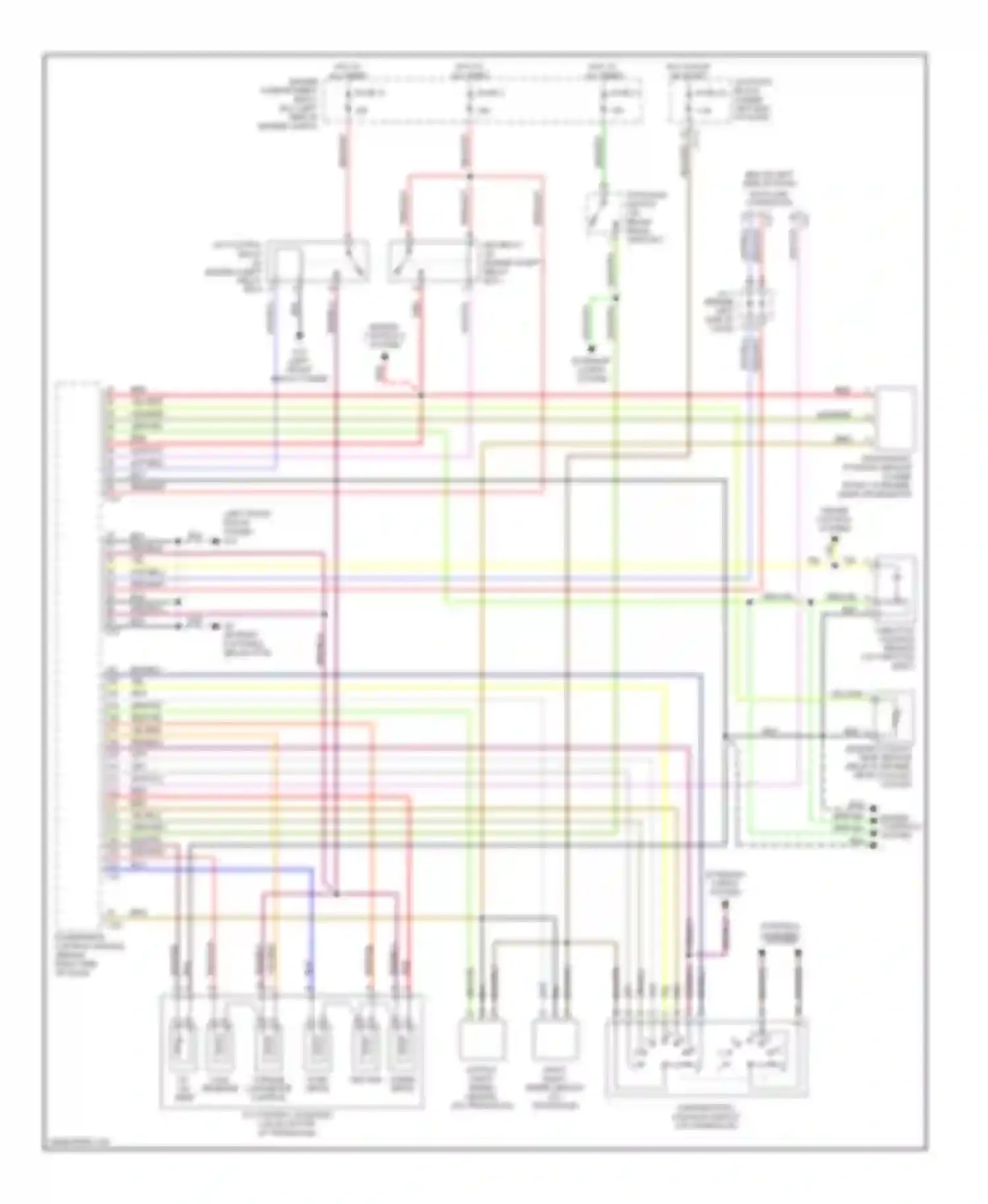Wiring diagram grn/yel for Mitsubishi Eclipse III (1999-2005) (31 of 32)