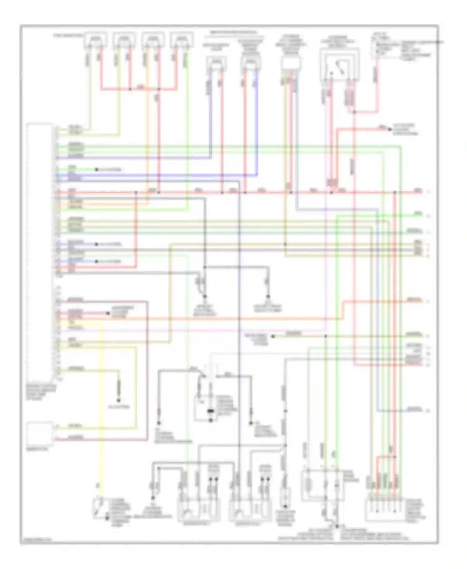 Wiring diagram grn/yel for Mitsubishi Eclipse III (1999-2005) (6 of 32)