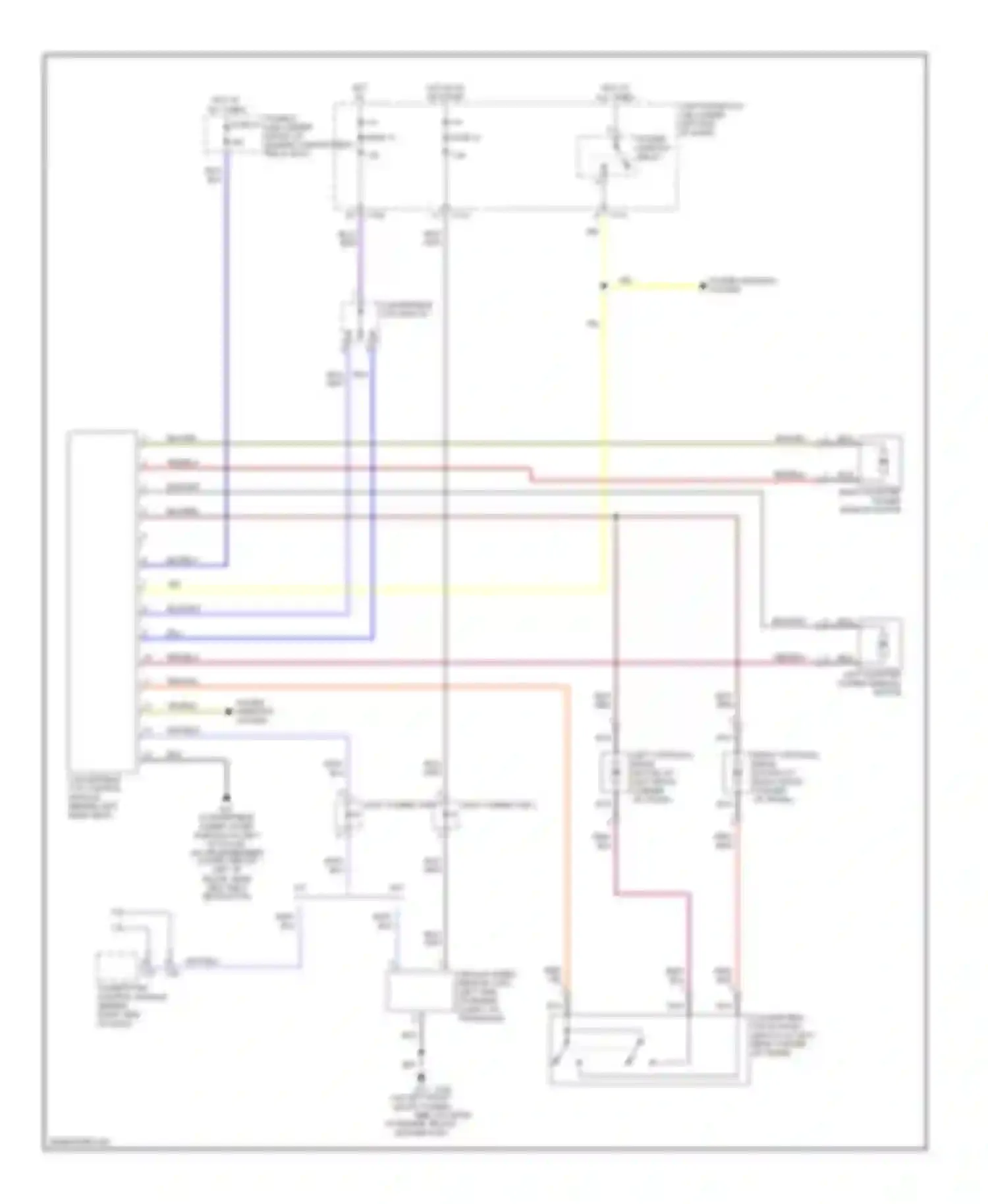 Wiring diagram hot in on or start for Mitsubishi Eclipse III (1999-2005) (11 of 22)