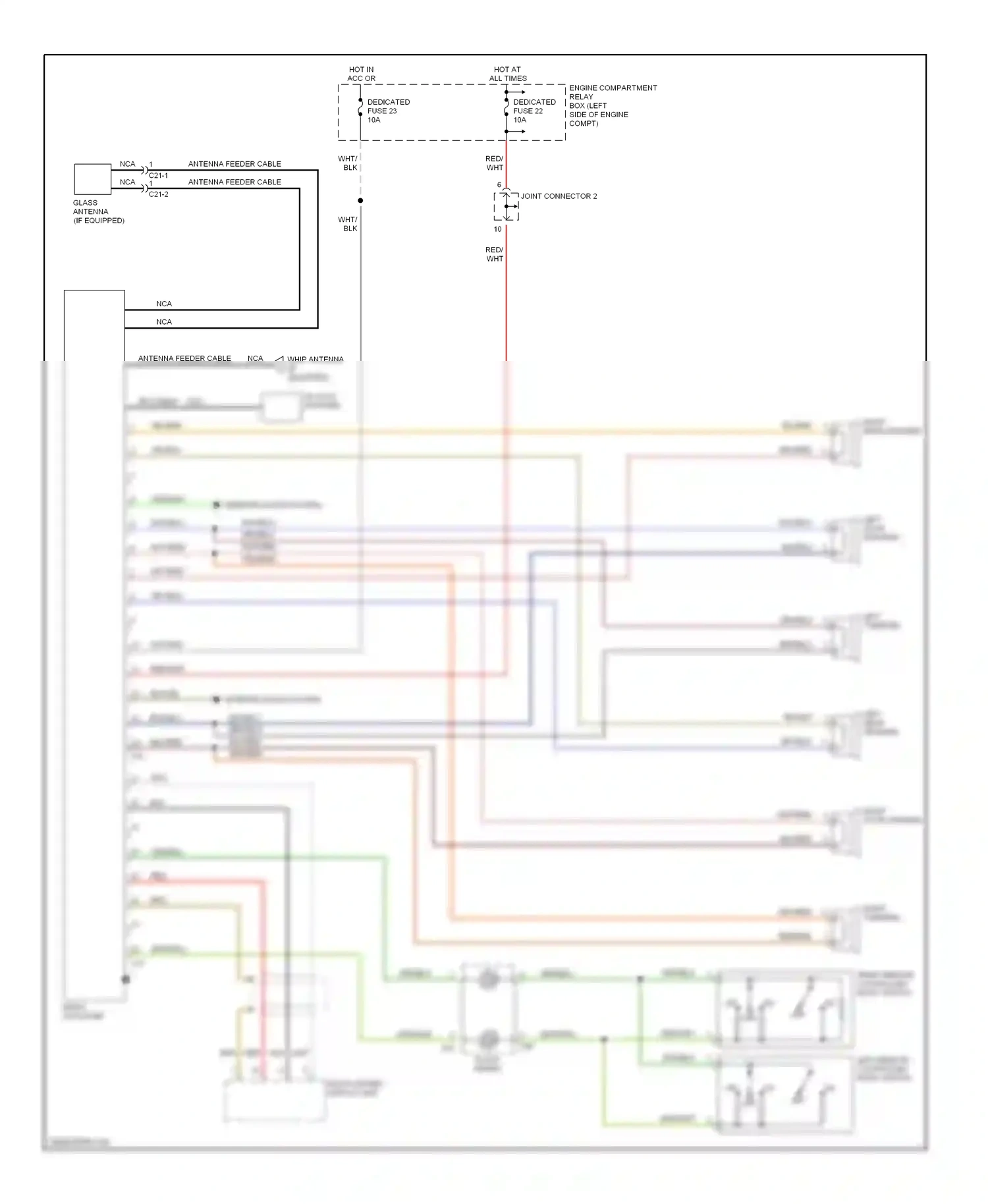 Mitsubishi Eclipse III (1999-2005) off wiring diagram  (9 of 12)