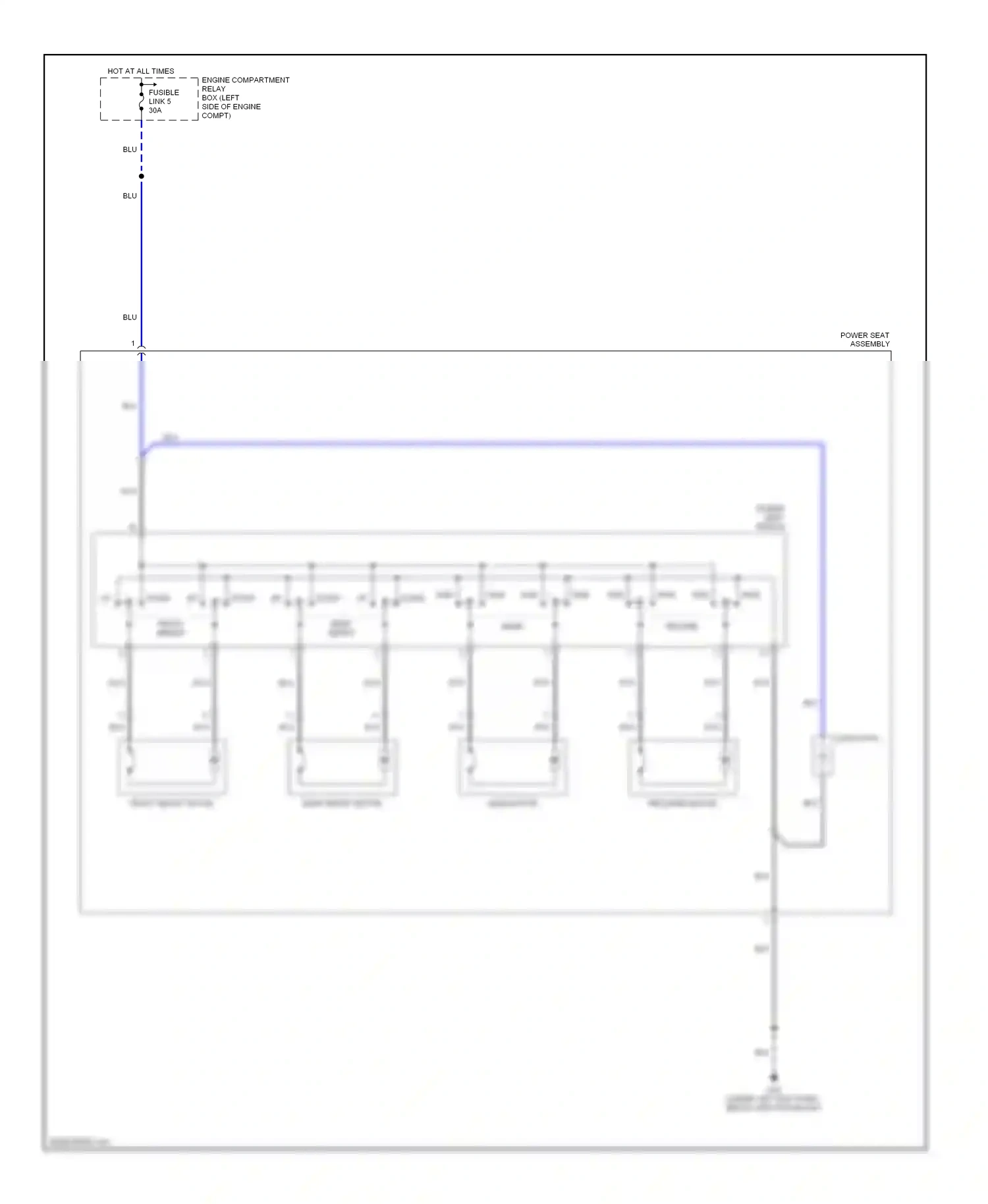 Mitsubishi Eclipse III (1999-2005) slide wiring diagram  (1 of 1)