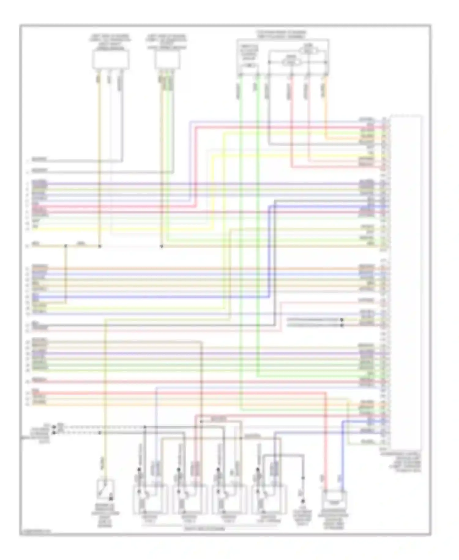 Eclipse Mitsubishi IV facelift (2008-2011): Wiring diagram engine performance 2.4l, a/t (5 of 5)