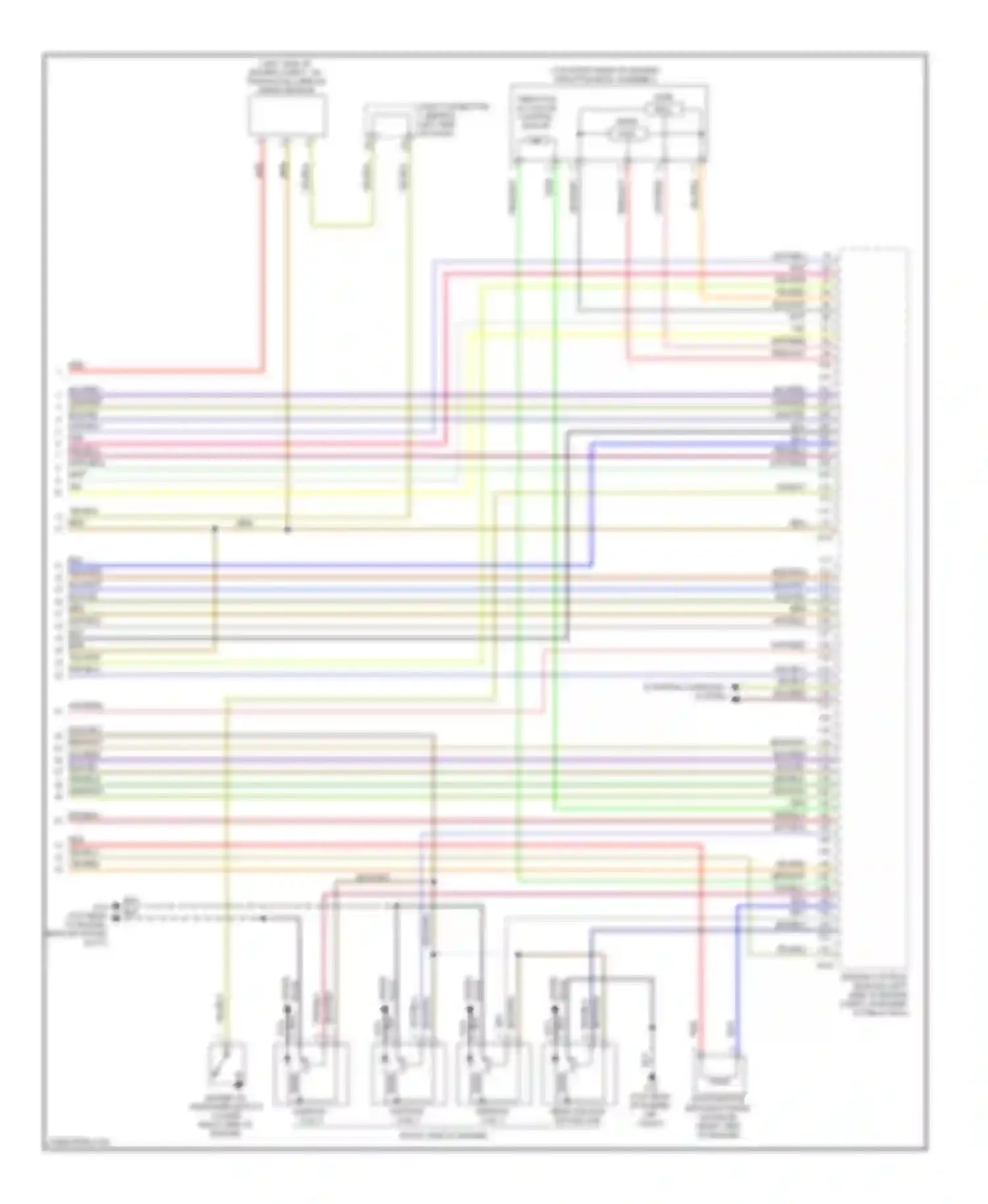 Eclipse Mitsubishi IV facelift (2008-2011): Wiring diagram engine performance 2.4l, m/t (4 of 4)