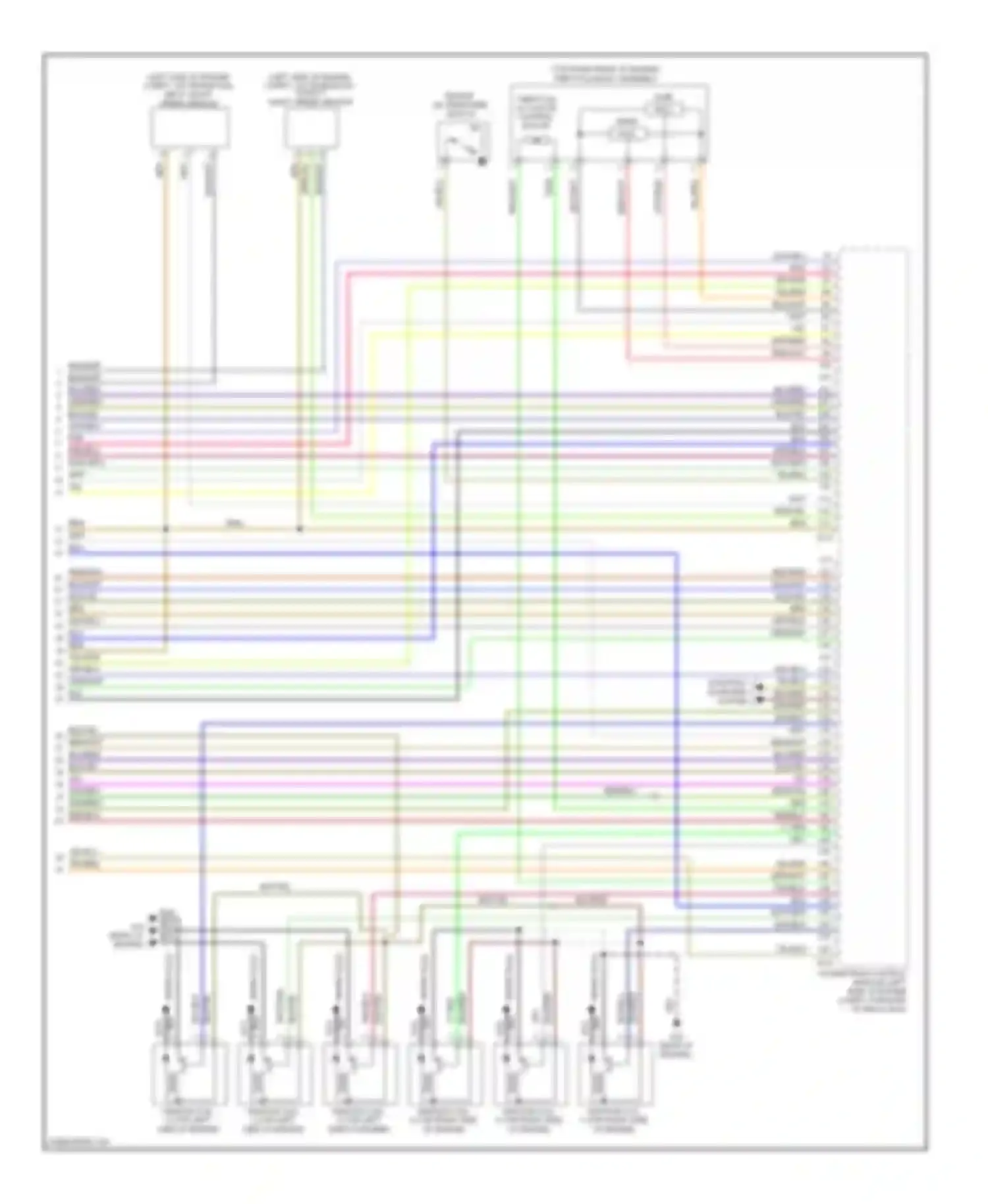 Eclipse Mitsubishi IV facelift (2008-2011): Wiring diagram engine performance 3.8l, a/t (5 of 5)