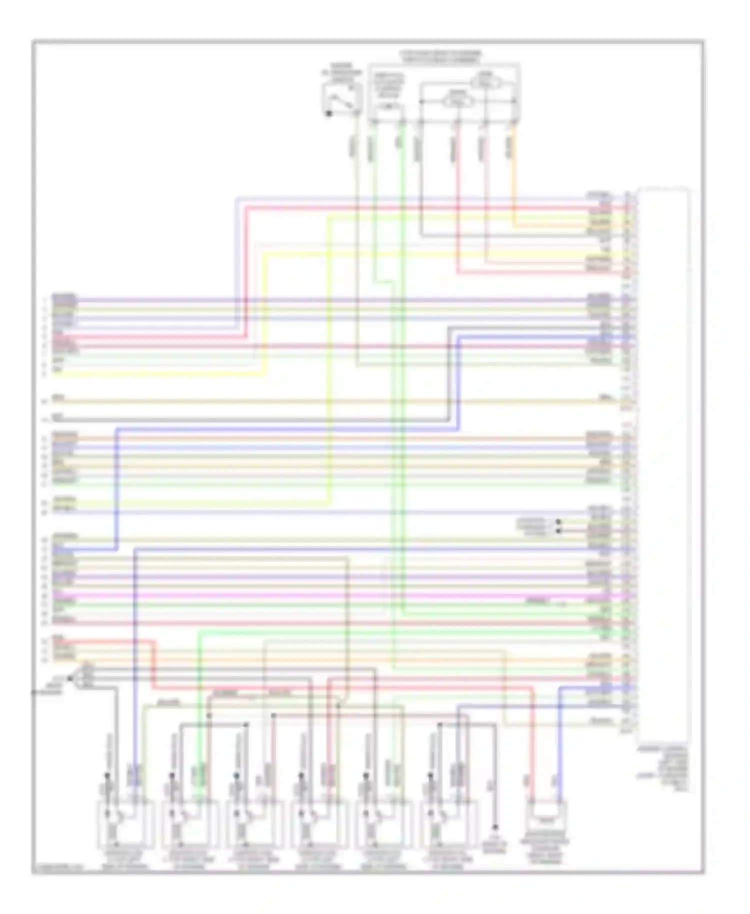 Eclipse Mitsubishi IV facelift (2008-2011): Wiring diagram engine performance 3.8l, m/t (4 of 4)