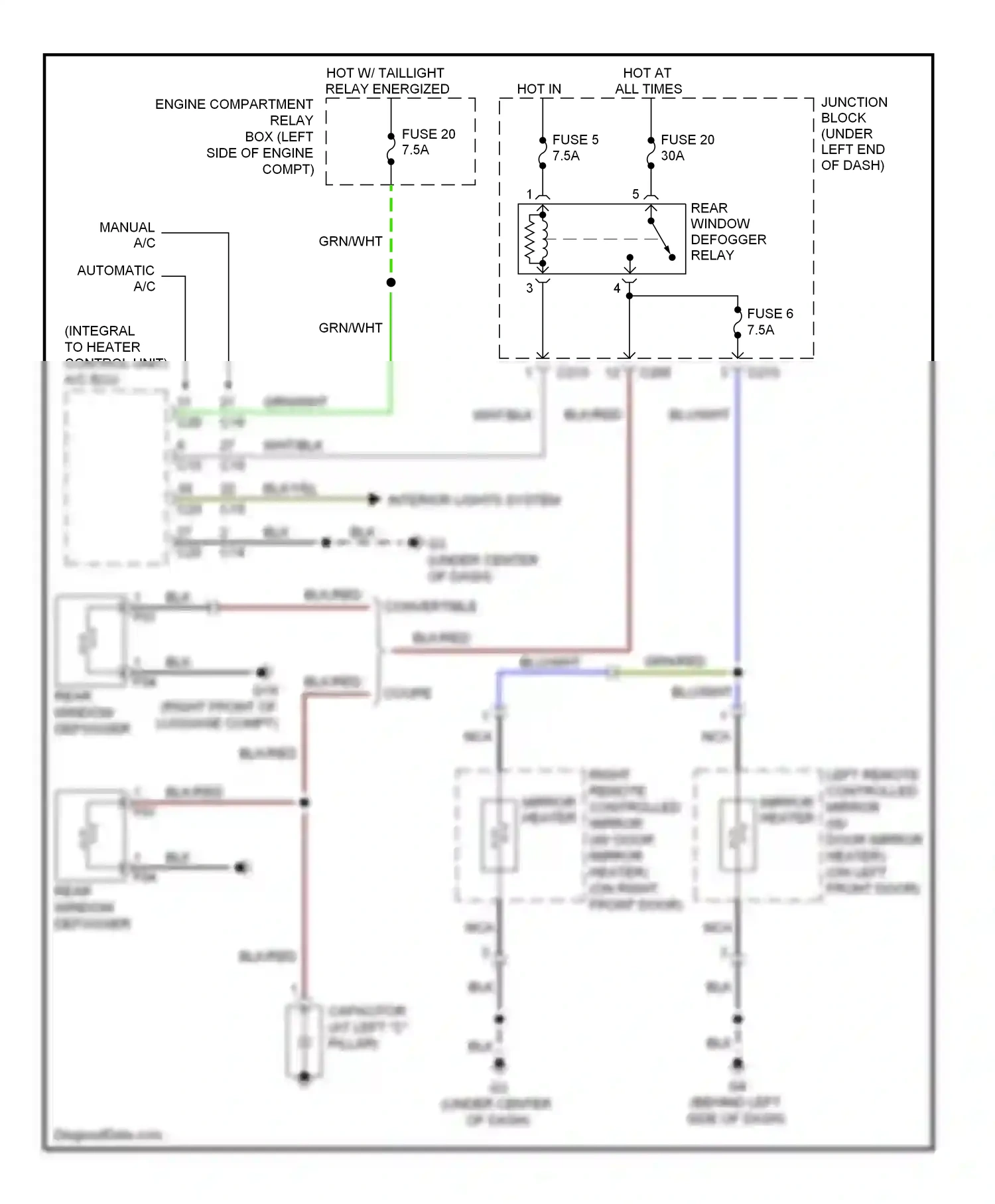Mitsubishi Eclipse IV facelift (2008-2011) coupe wiring diagram  (5 of 14)